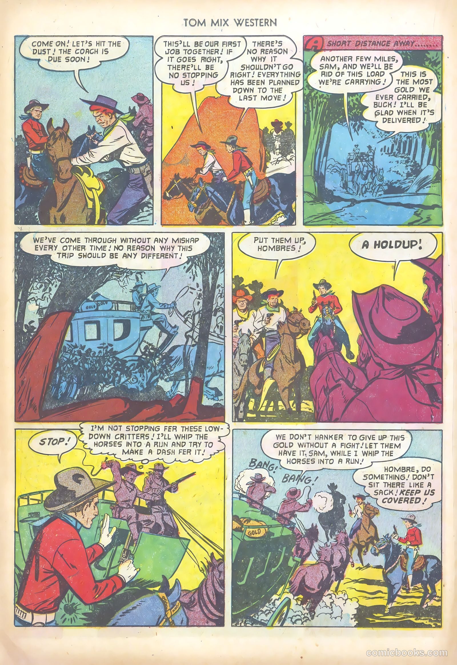 Tom Mix Western #53 — page 18 of 36