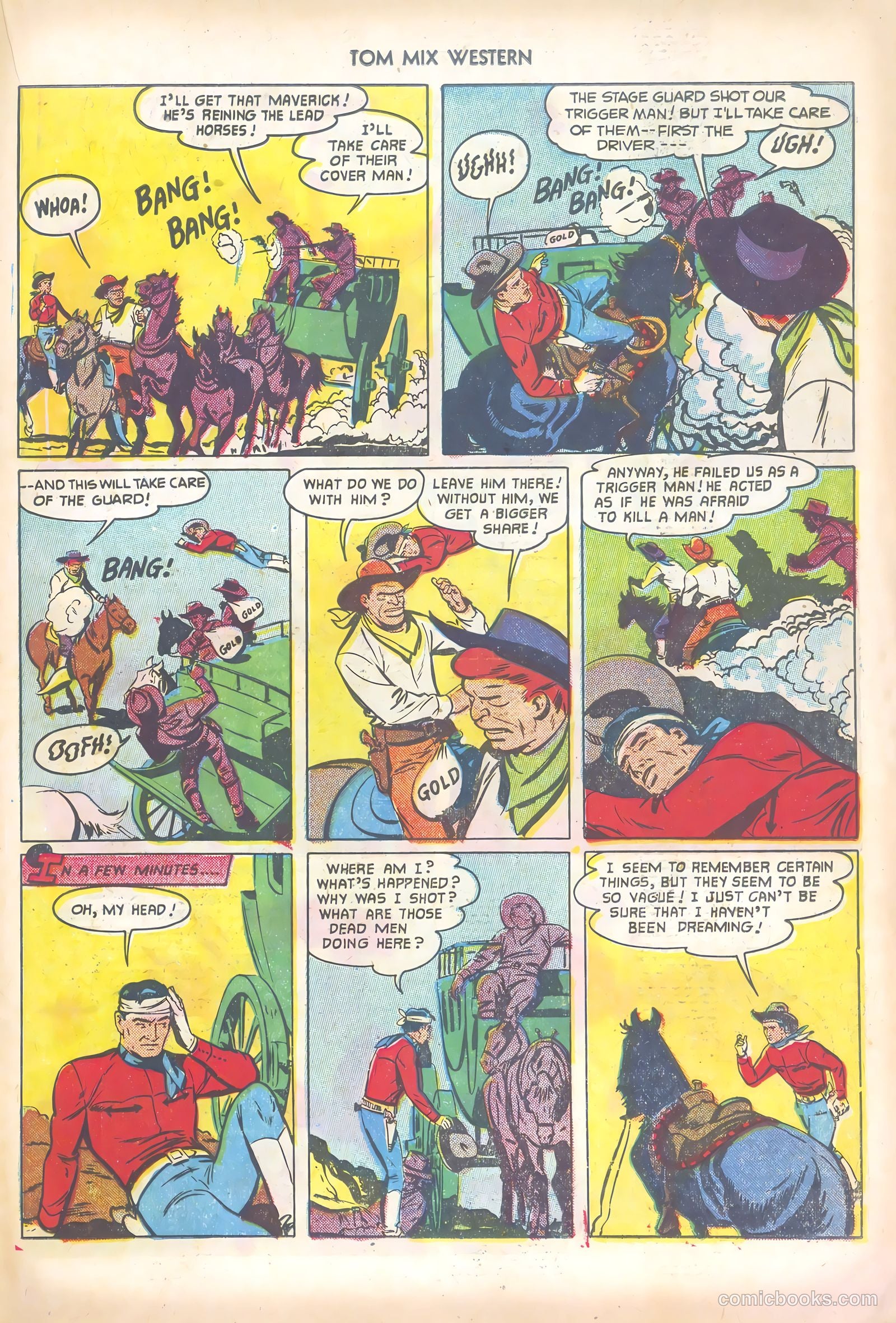 Tom Mix Western #53 — page 19 of 36