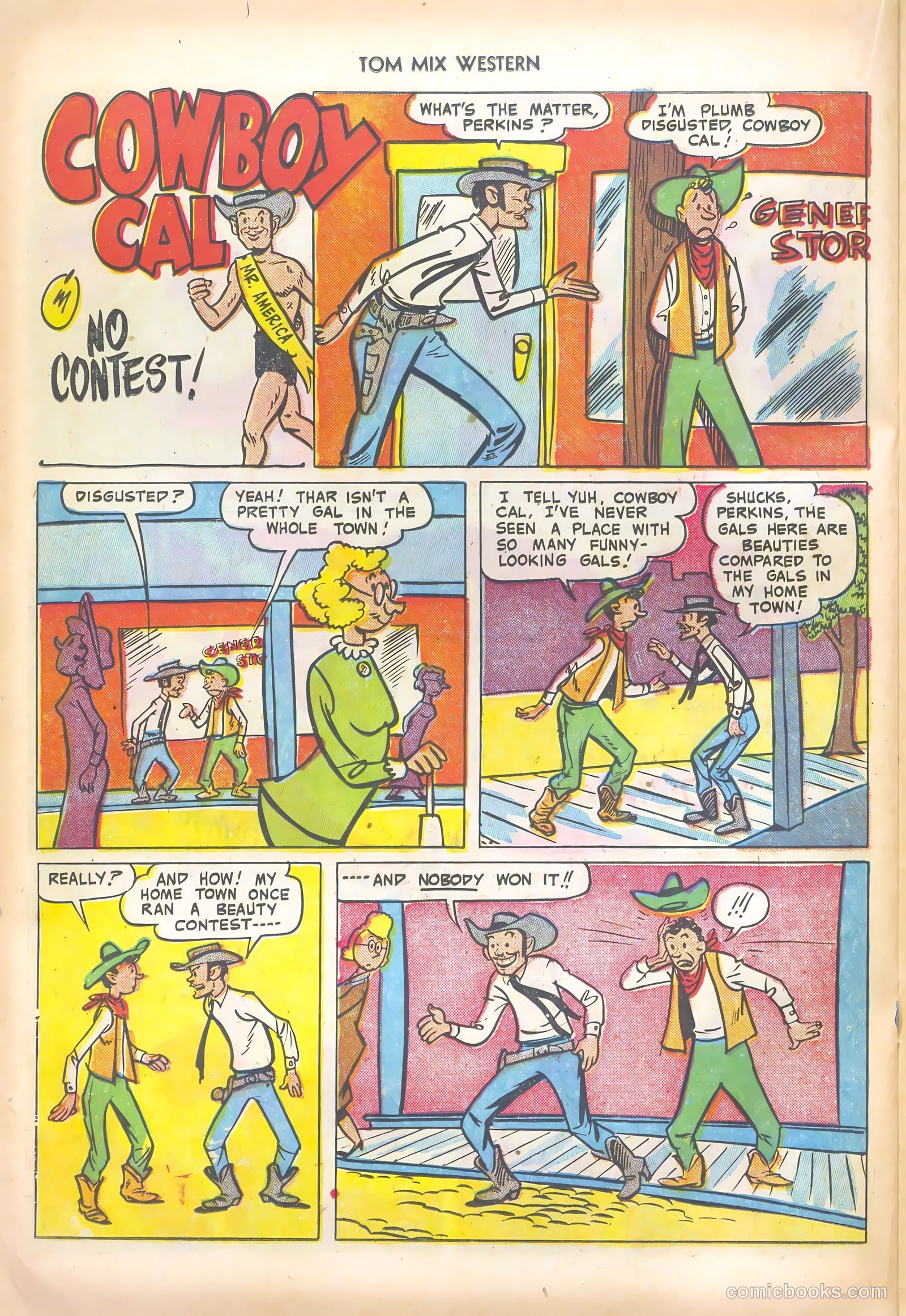 Tom Mix Western #53 — page 22 of 36
