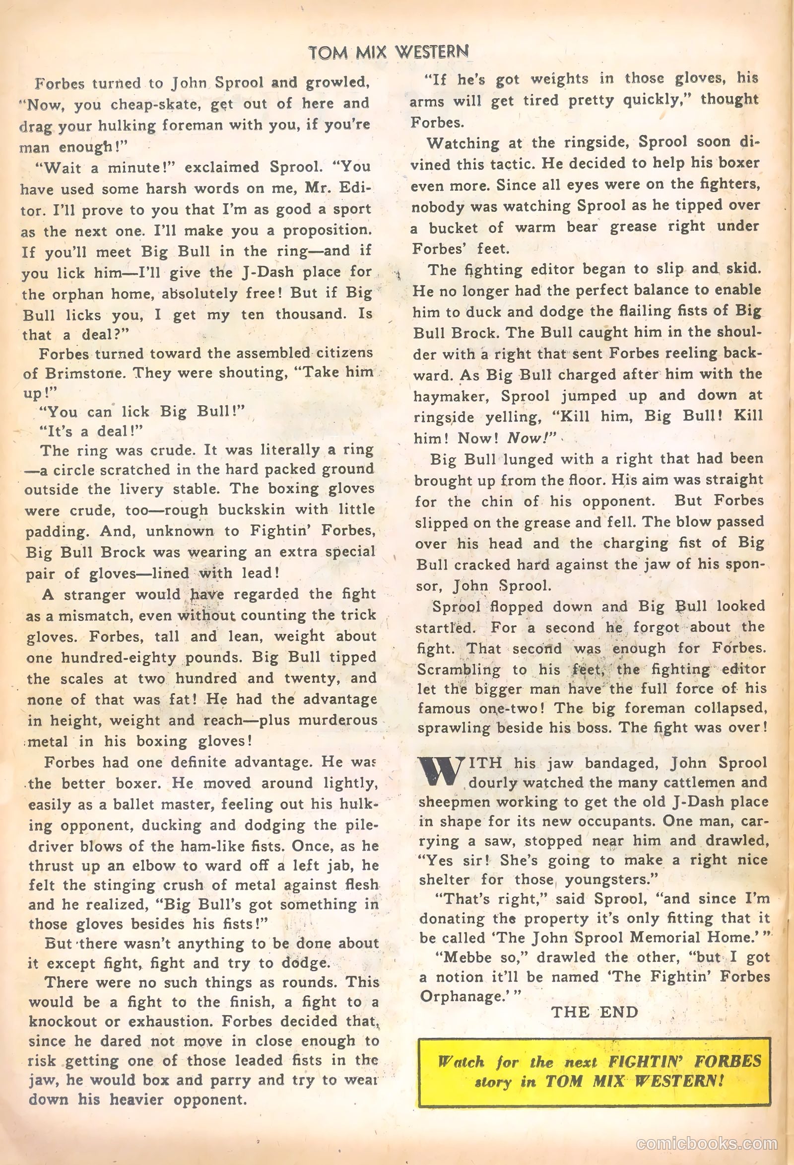 Tom Mix Western #53 — page 26 of 36