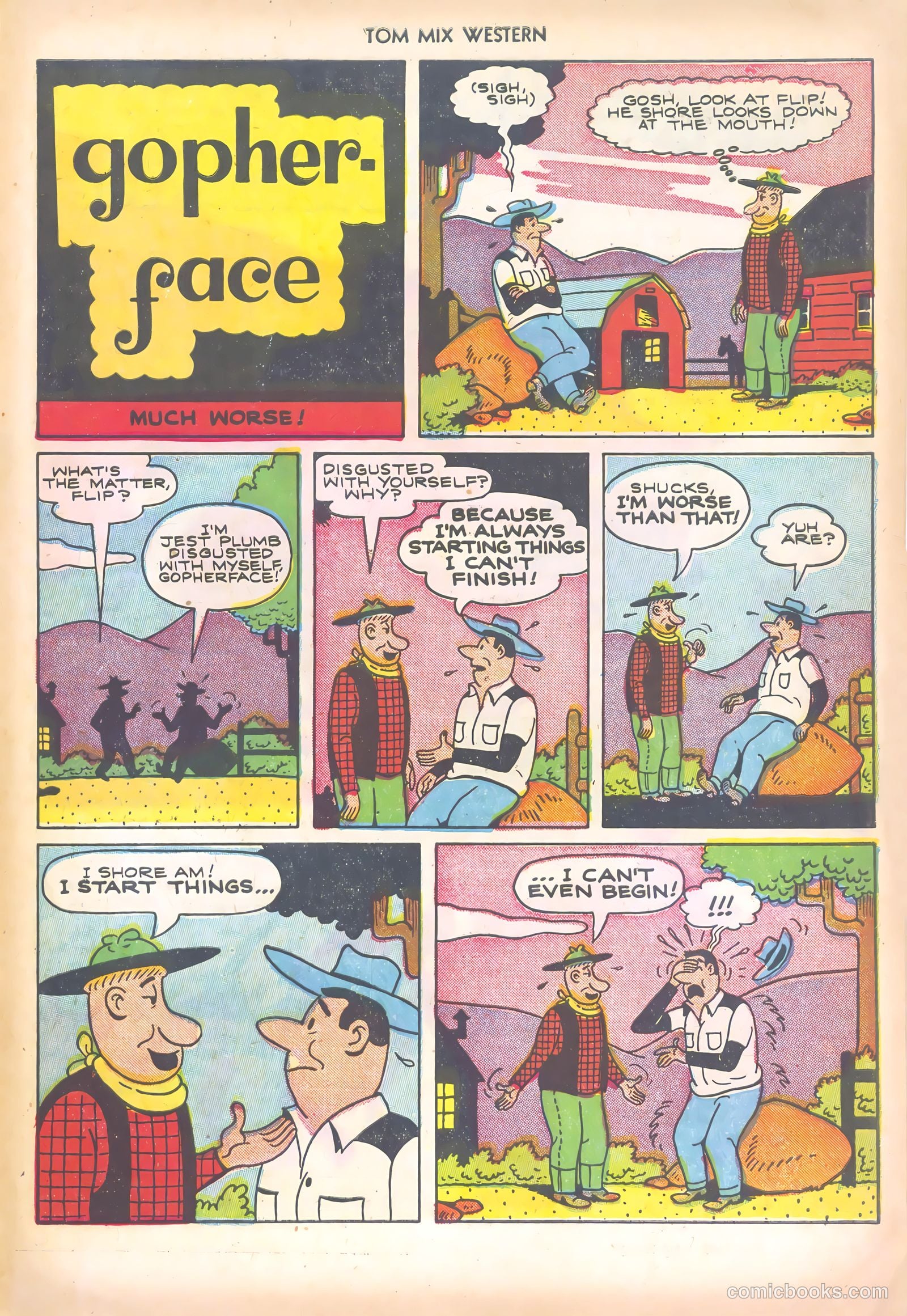 Tom Mix Western #53 — page 27 of 36