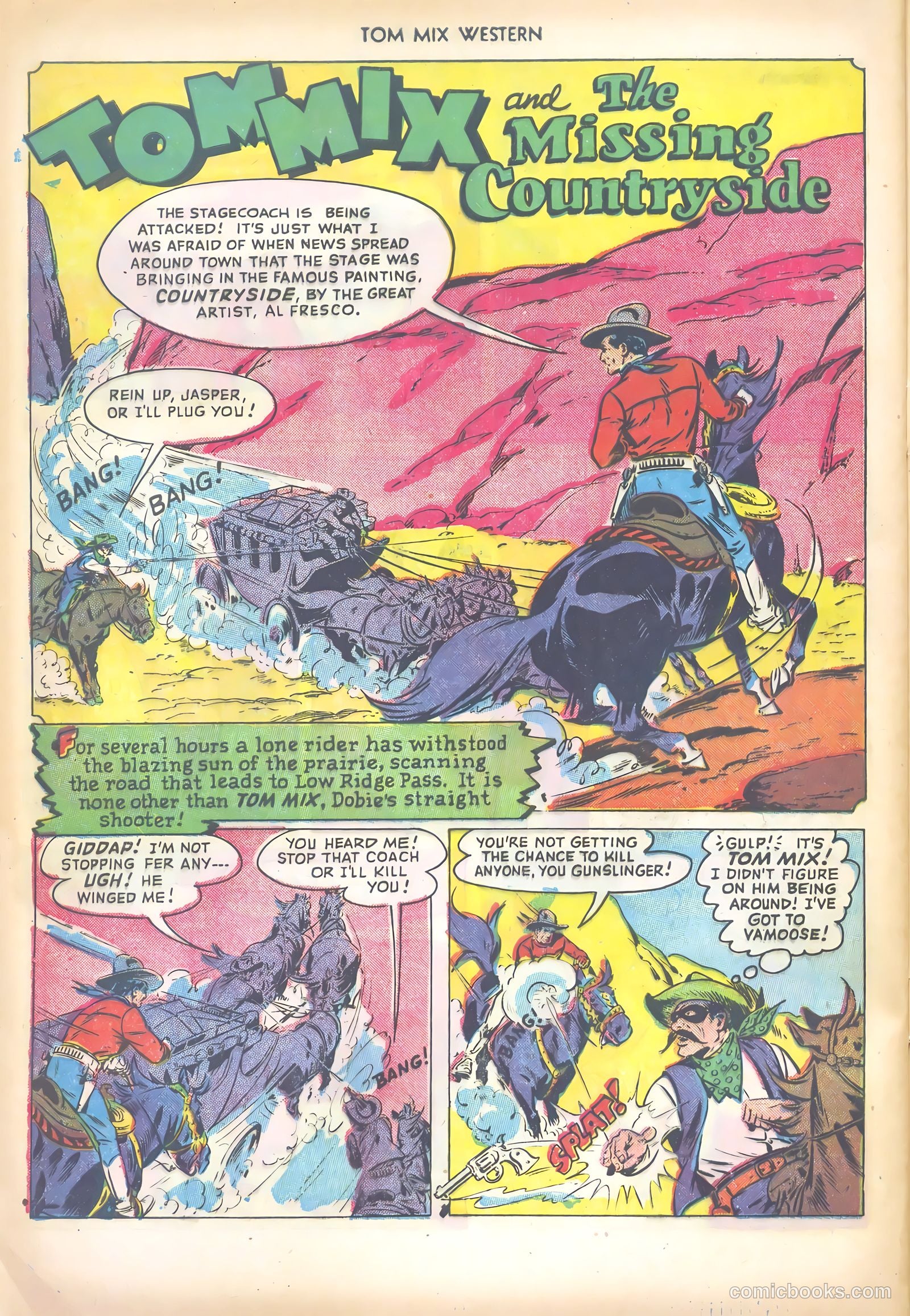 Tom Mix Western #53 — page 28 of 36