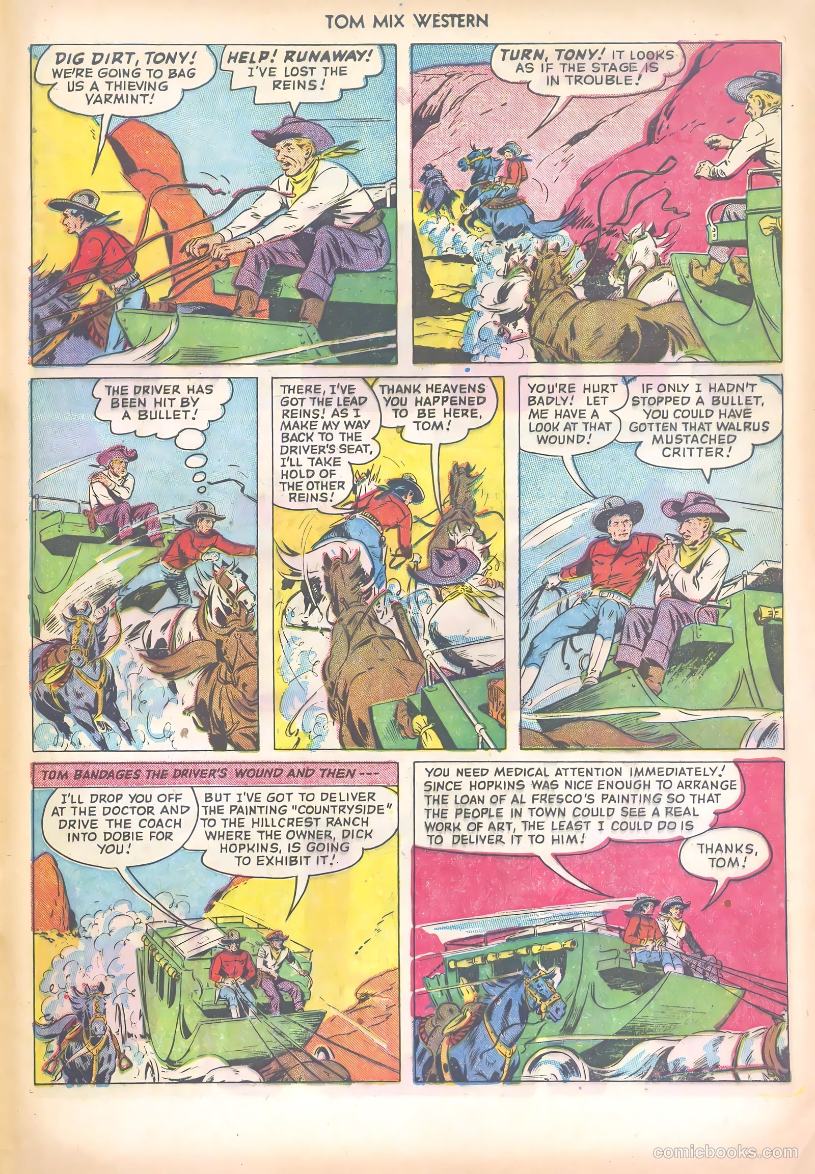 Tom Mix Western #53 — page 29 of 36