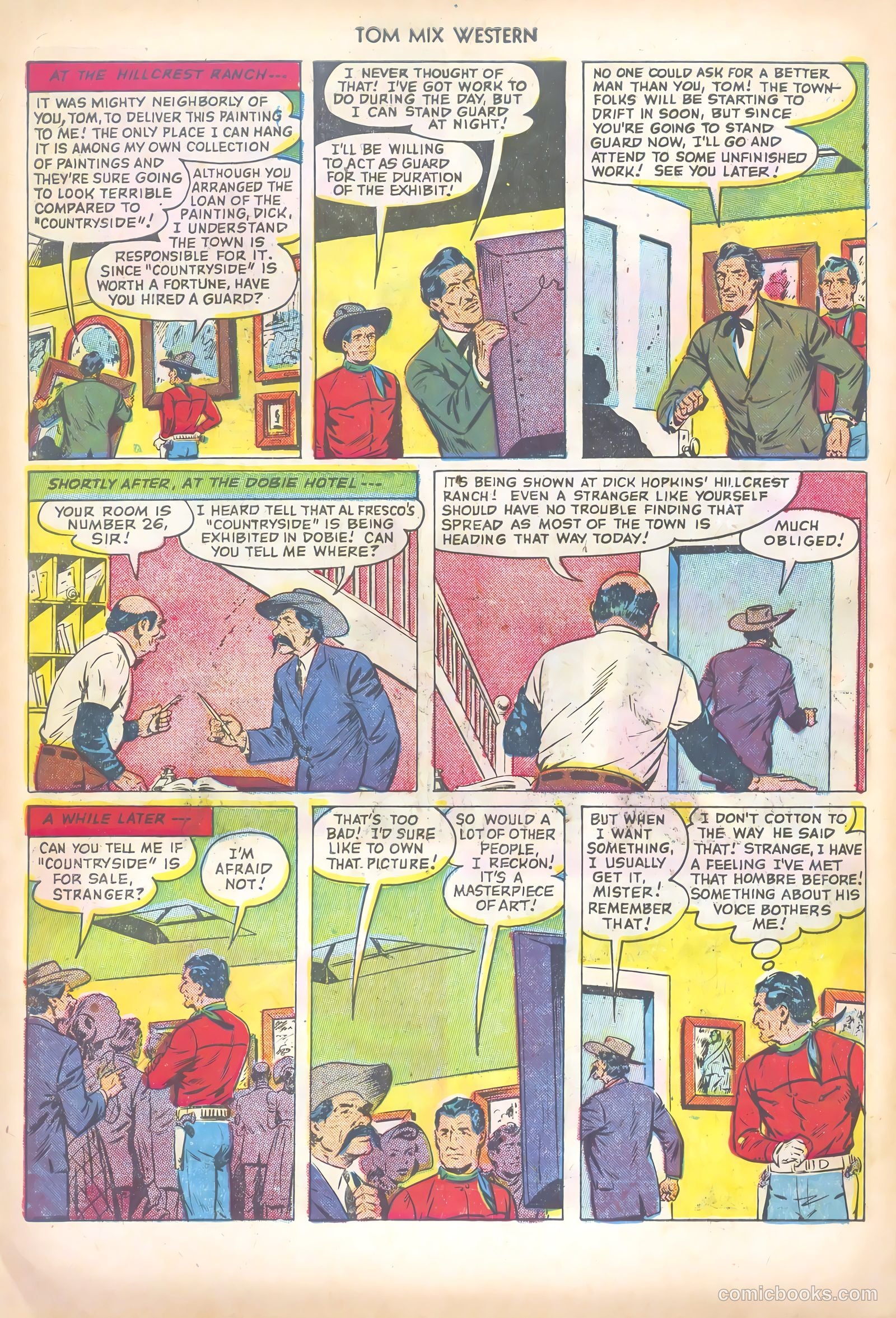 Tom Mix Western #53 — page 30 of 36