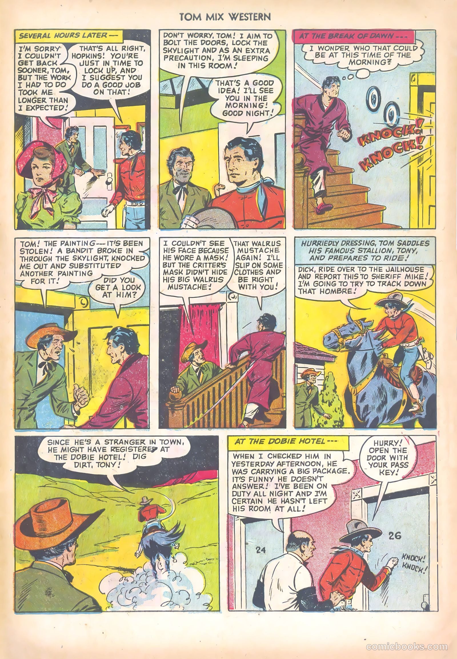 Tom Mix Western #53 — page 31 of 36