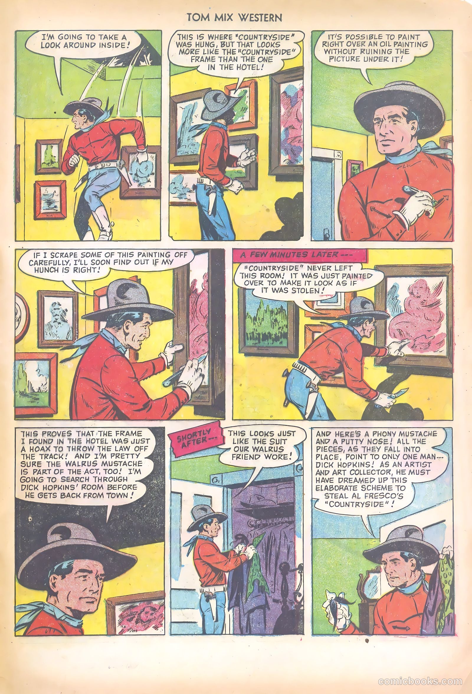 Tom Mix Western #53 — page 33 of 36