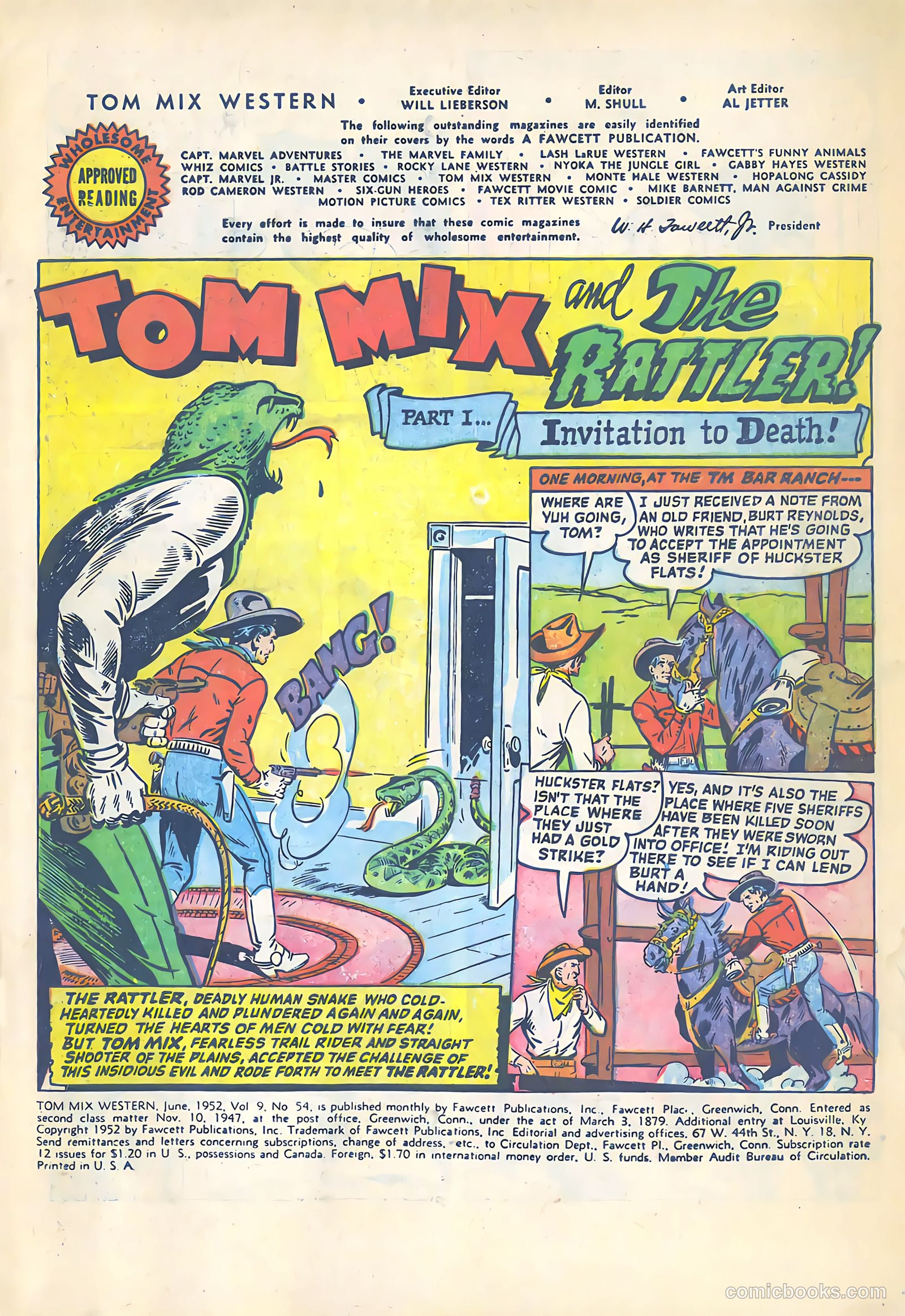 Tom Mix Western #54 — page 3 of 36