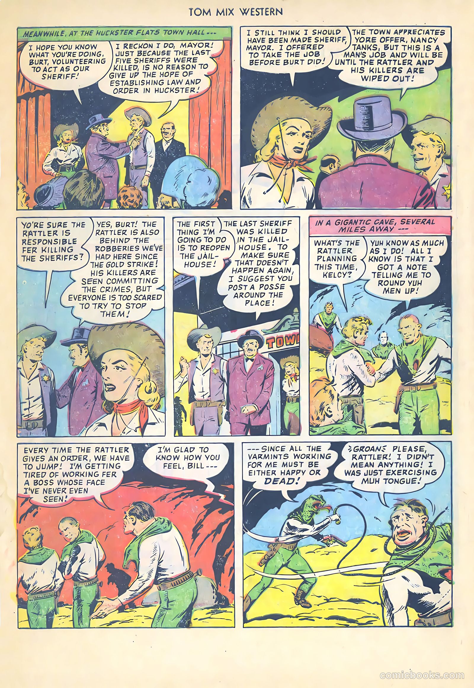 Tom Mix Western #54 — page 4 of 36