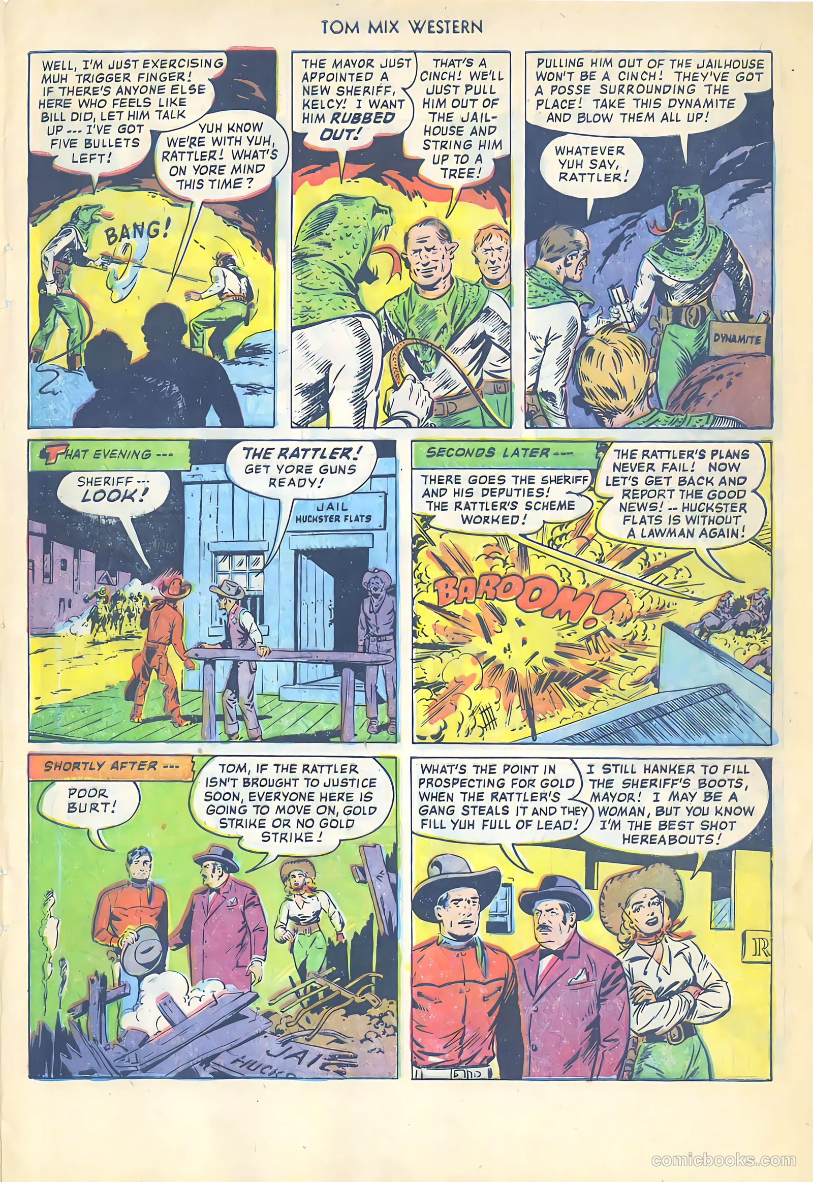 Tom Mix Western #54 — page 5 of 36