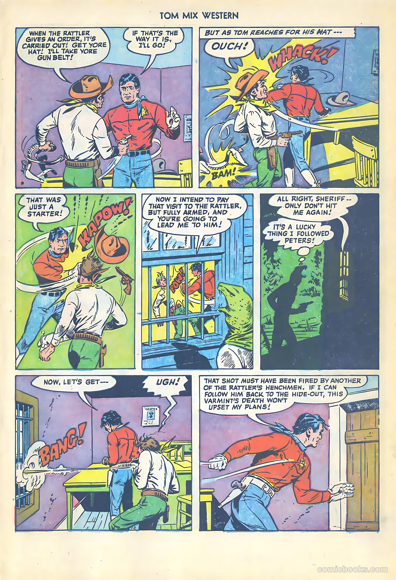 Tom Mix Western #54 — page 7 of 36