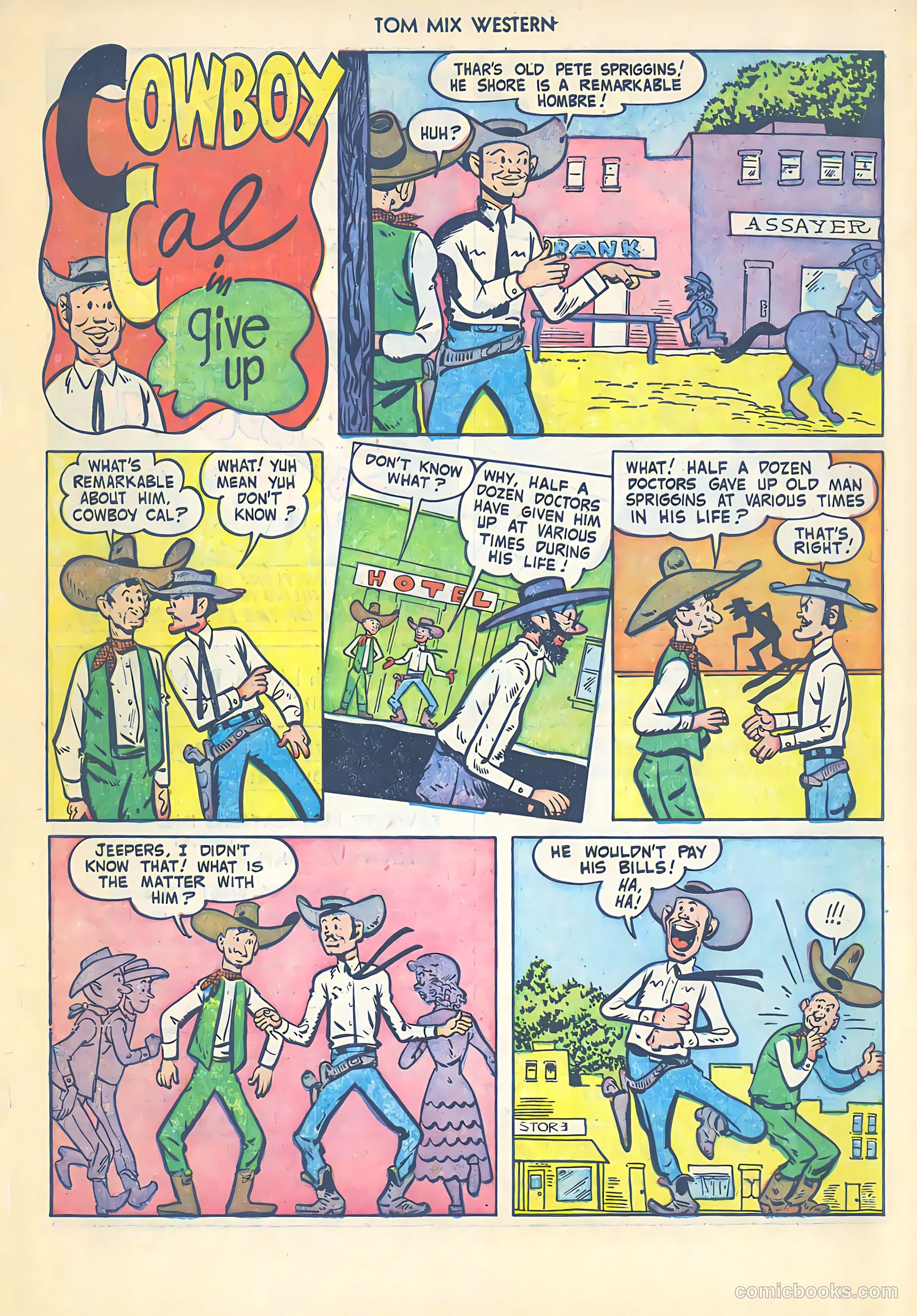 Tom Mix Western #54 — page 10 of 36