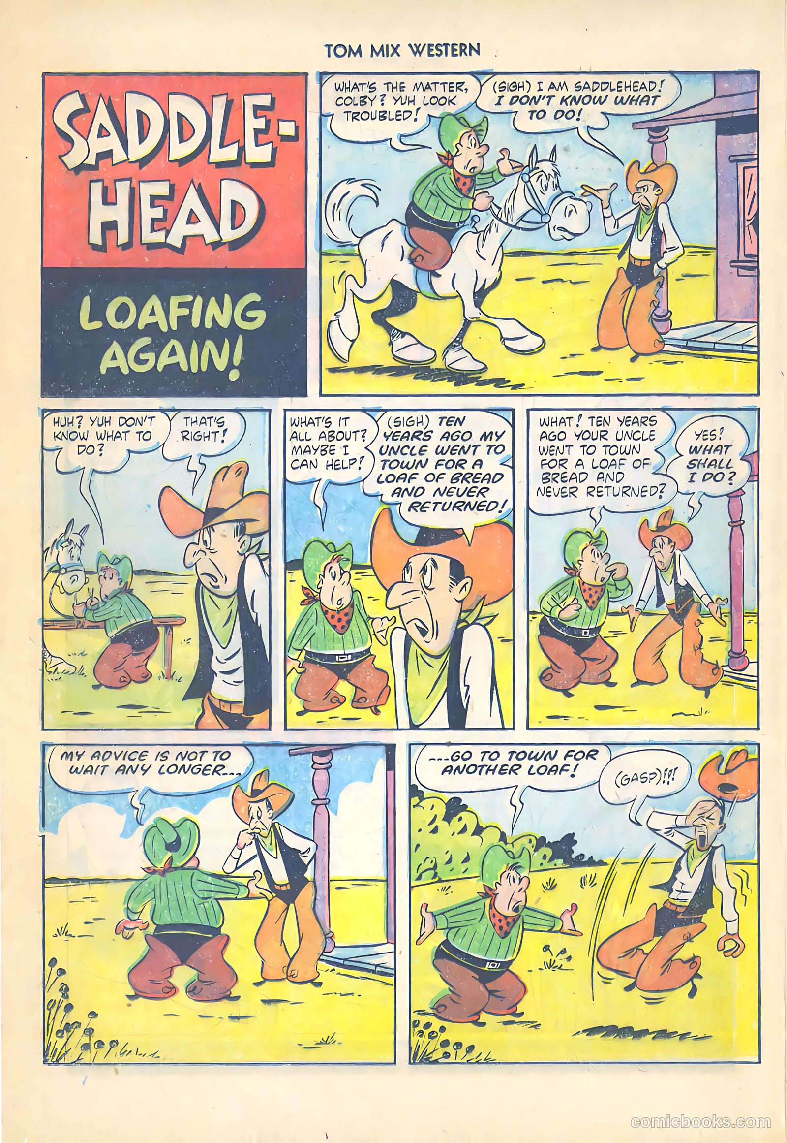 Tom Mix Western #54 — page 12 of 36