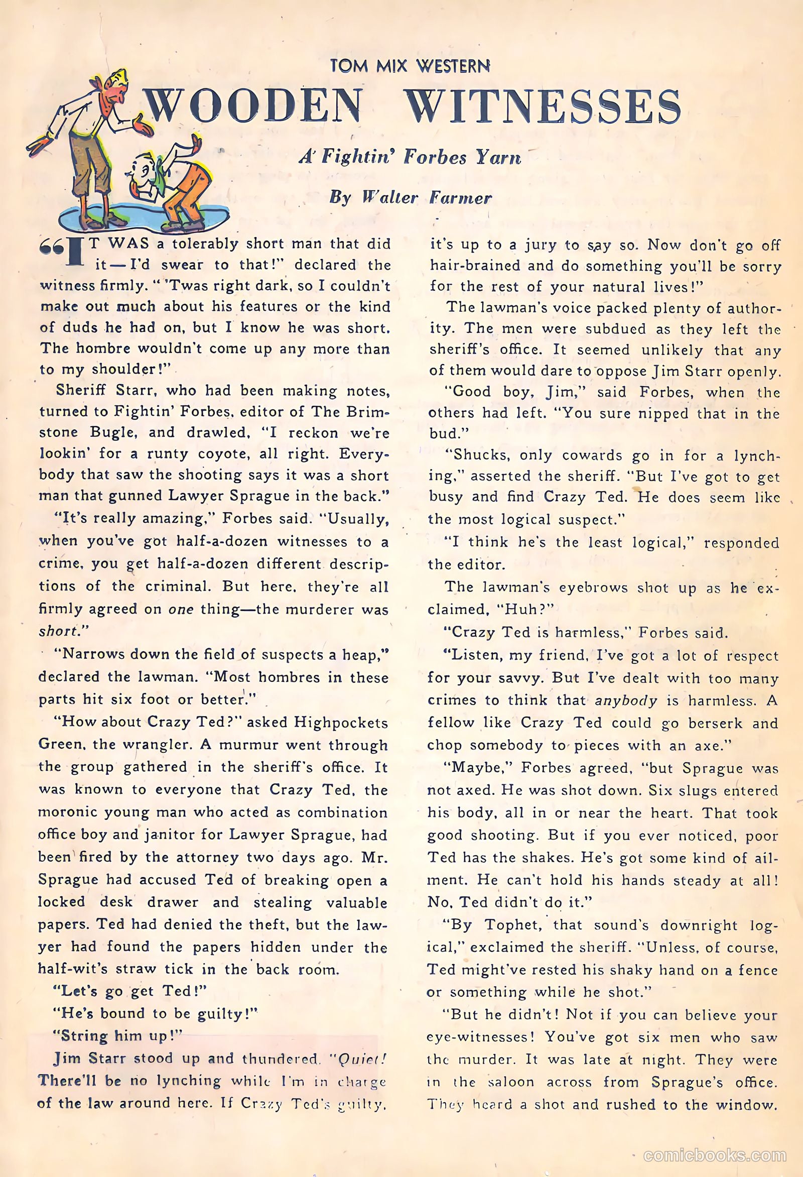 Tom Mix Western #54 — page 13 of 36