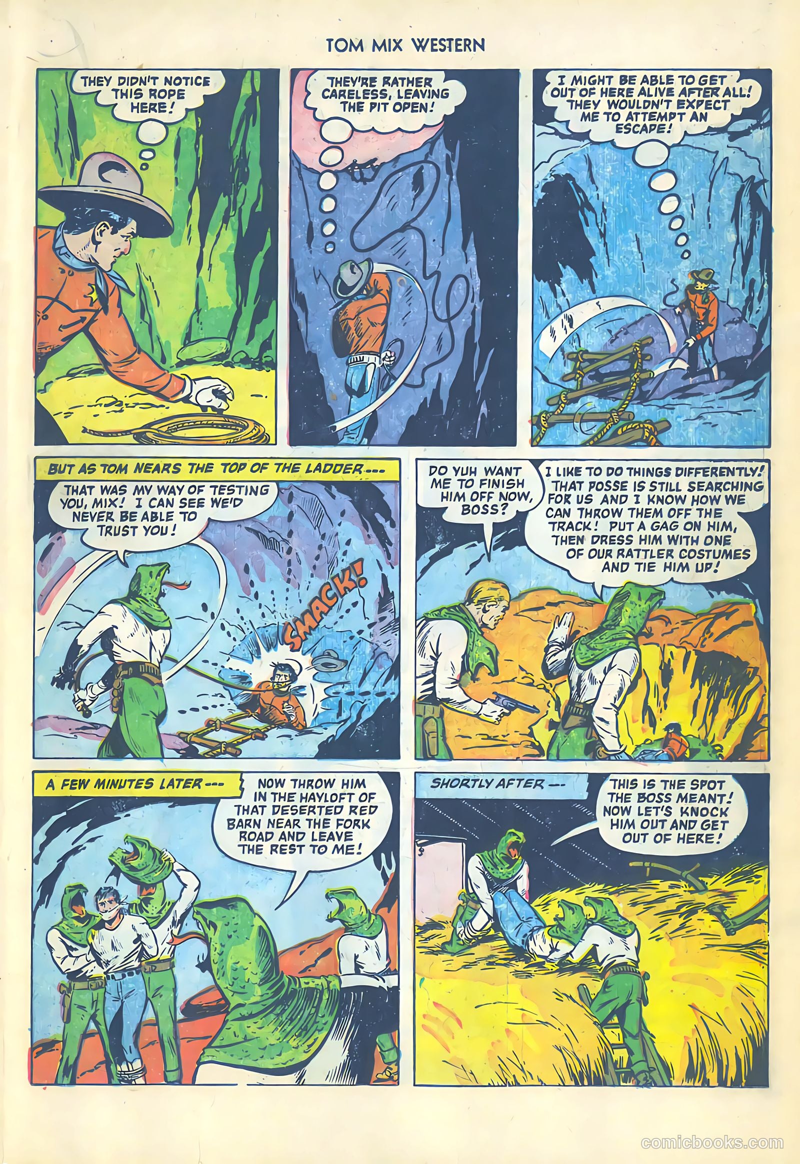 Tom Mix Western #54 — page 19 of 36