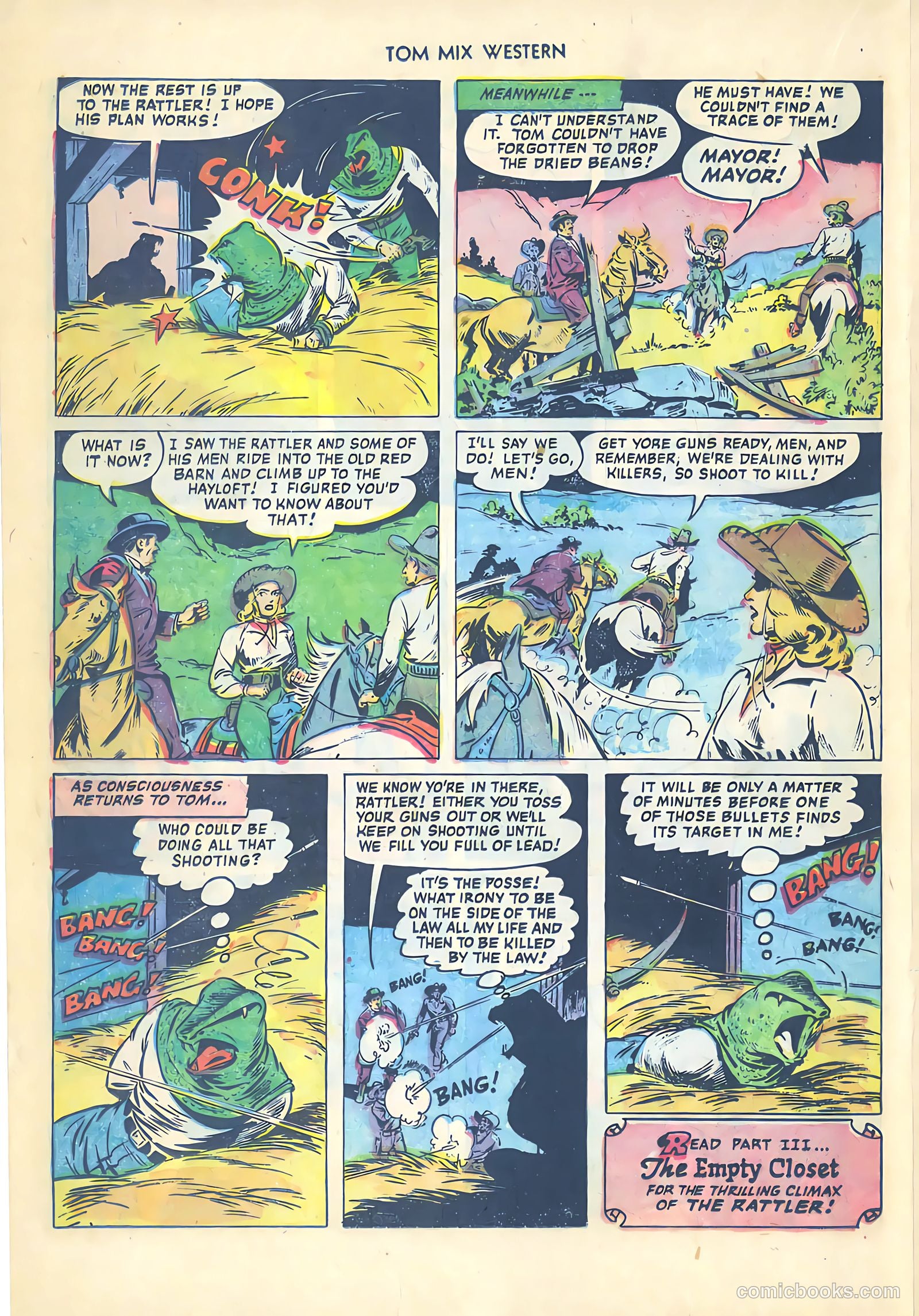 Tom Mix Western #54 — page 20 of 36