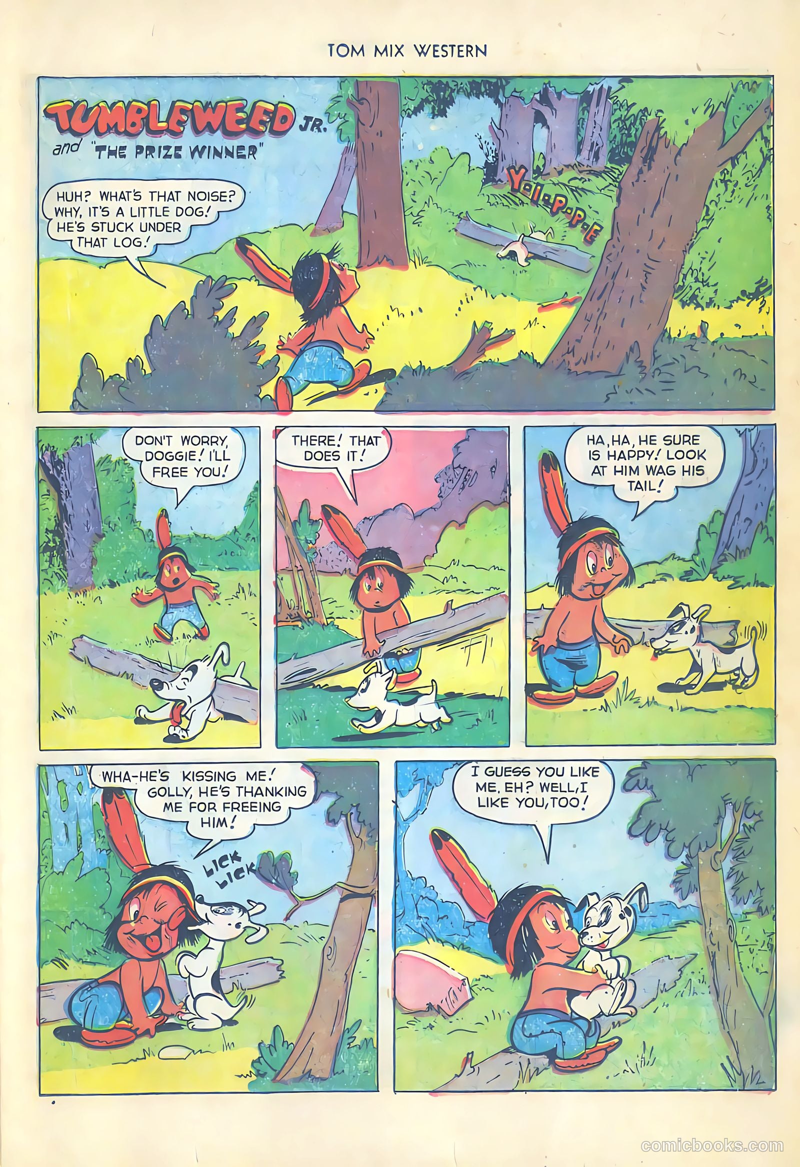 Tom Mix Western #54 — page 21 of 36