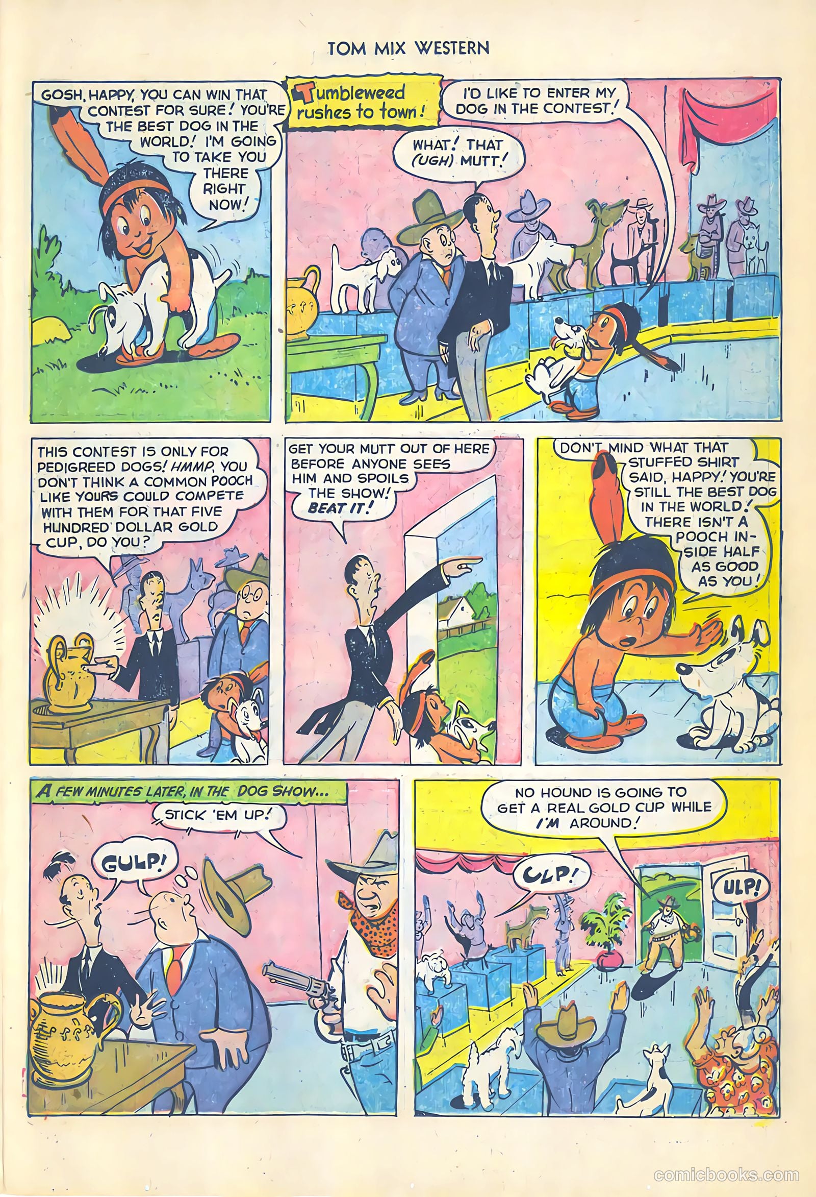Tom Mix Western #54 — page 23 of 36