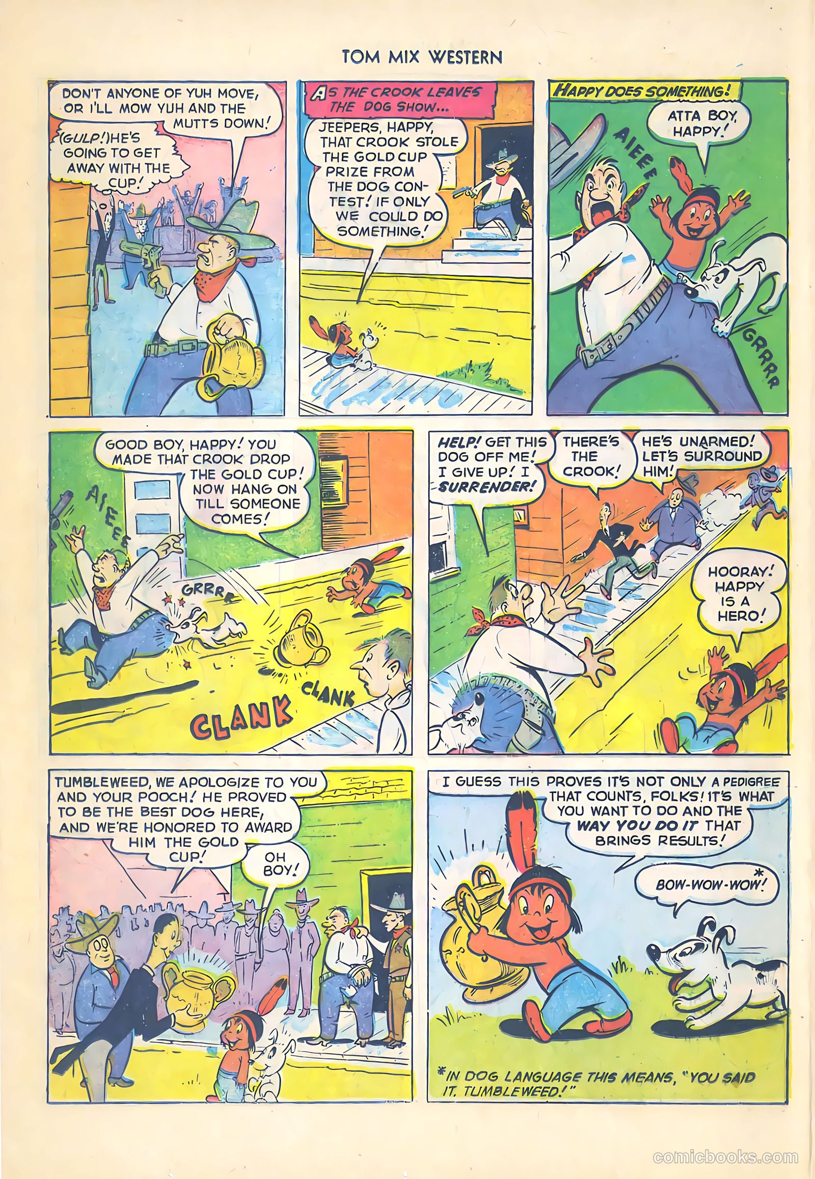 Tom Mix Western #54 — page 24 of 36