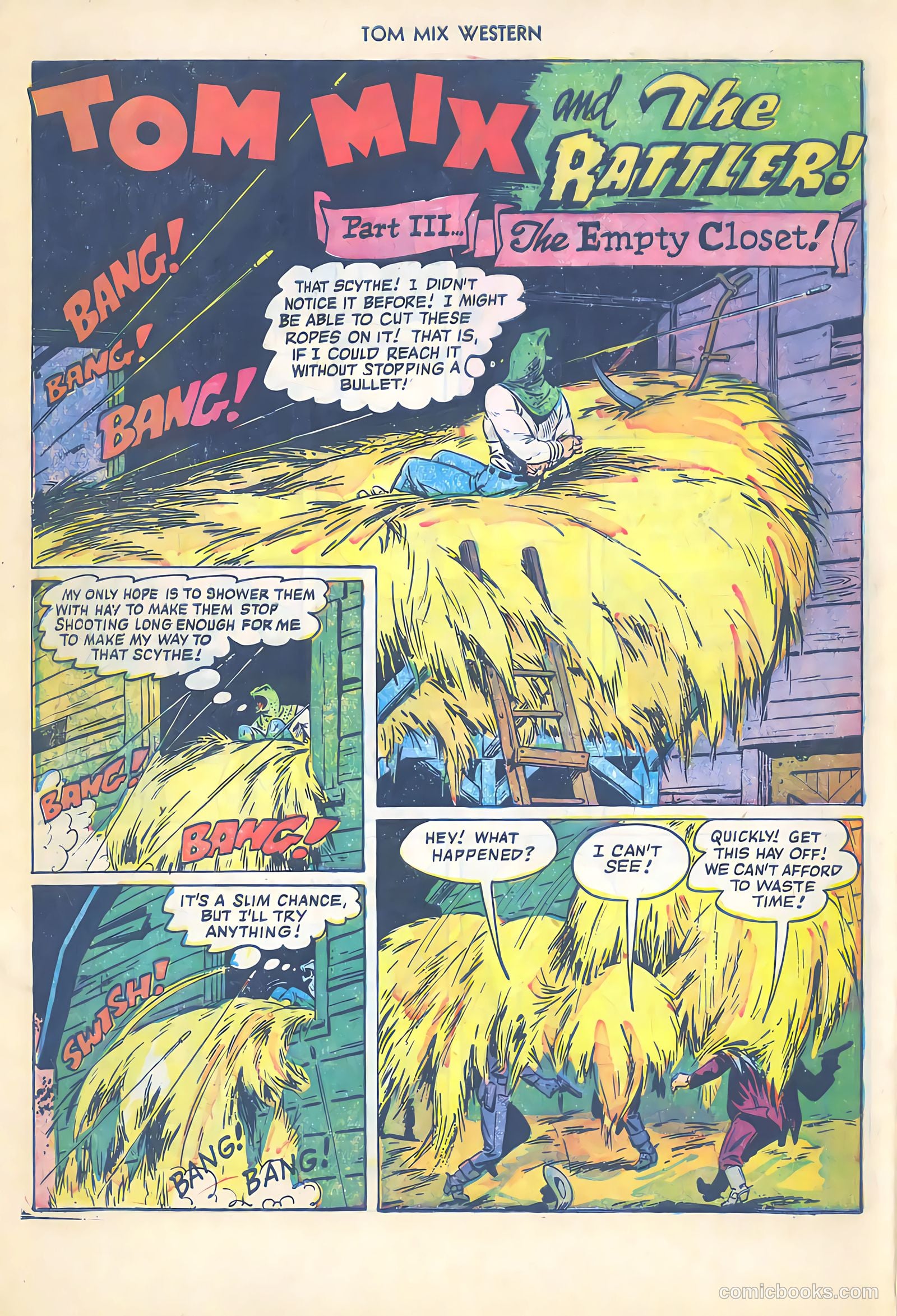 Tom Mix Western #54 — page 28 of 36