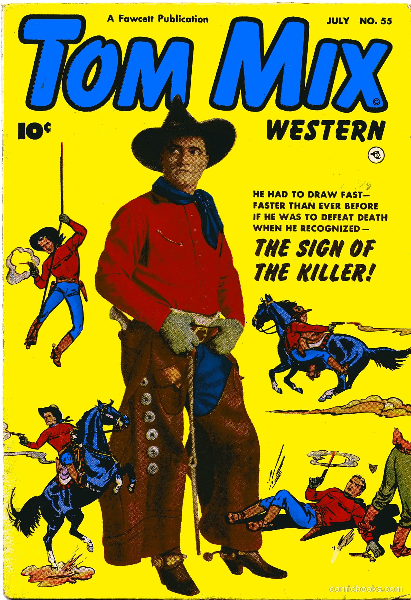 Tom Mix Western #55 — page 1 of 36
