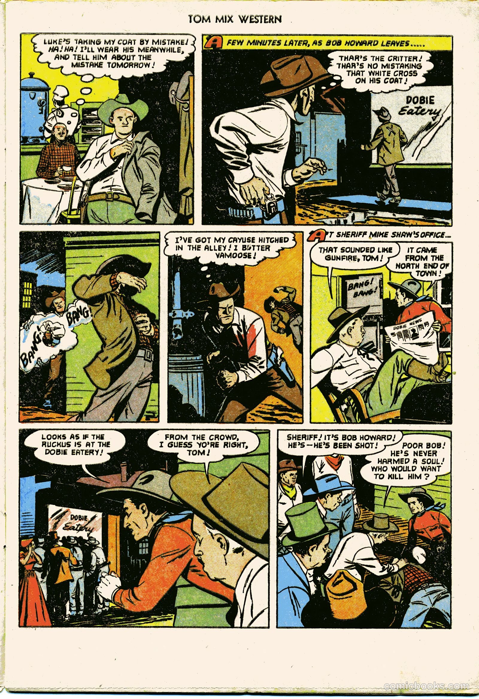 Tom Mix Western #55 — page 5 of 36