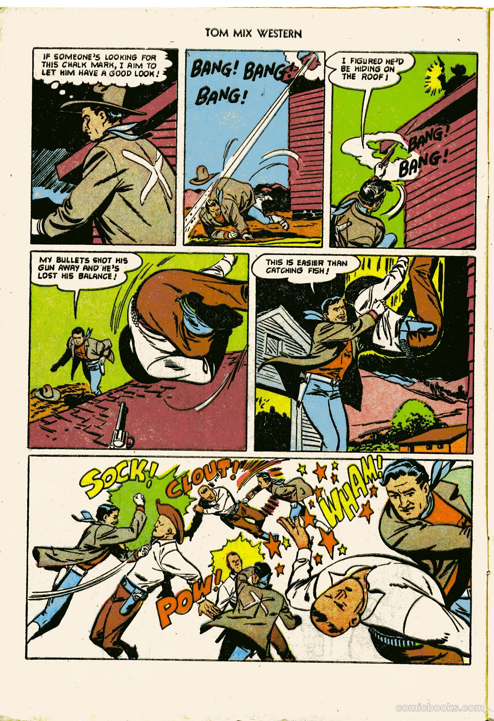 Tom Mix Western #55 — page 8 of 36