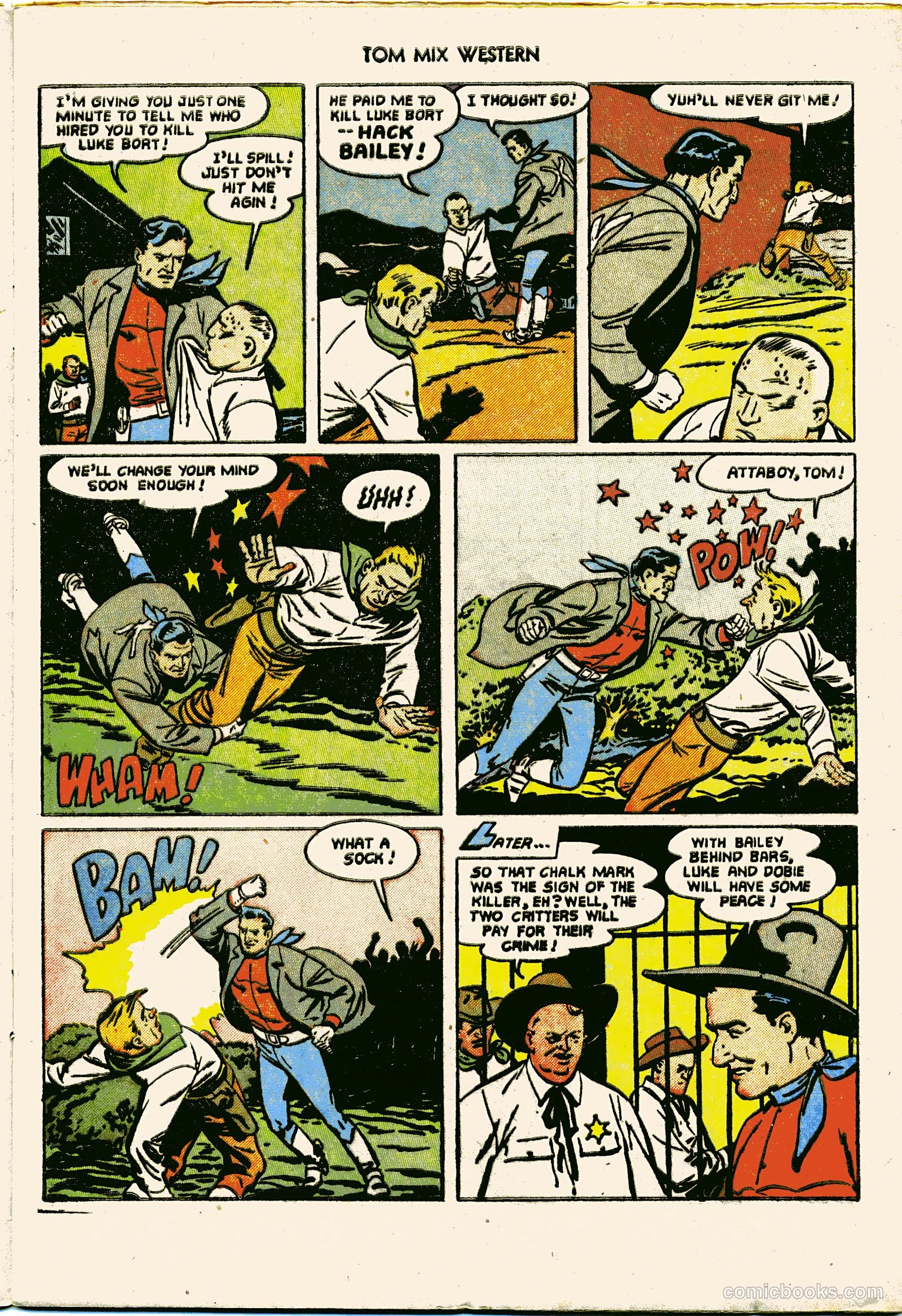 Tom Mix Western #55 — page 9 of 36