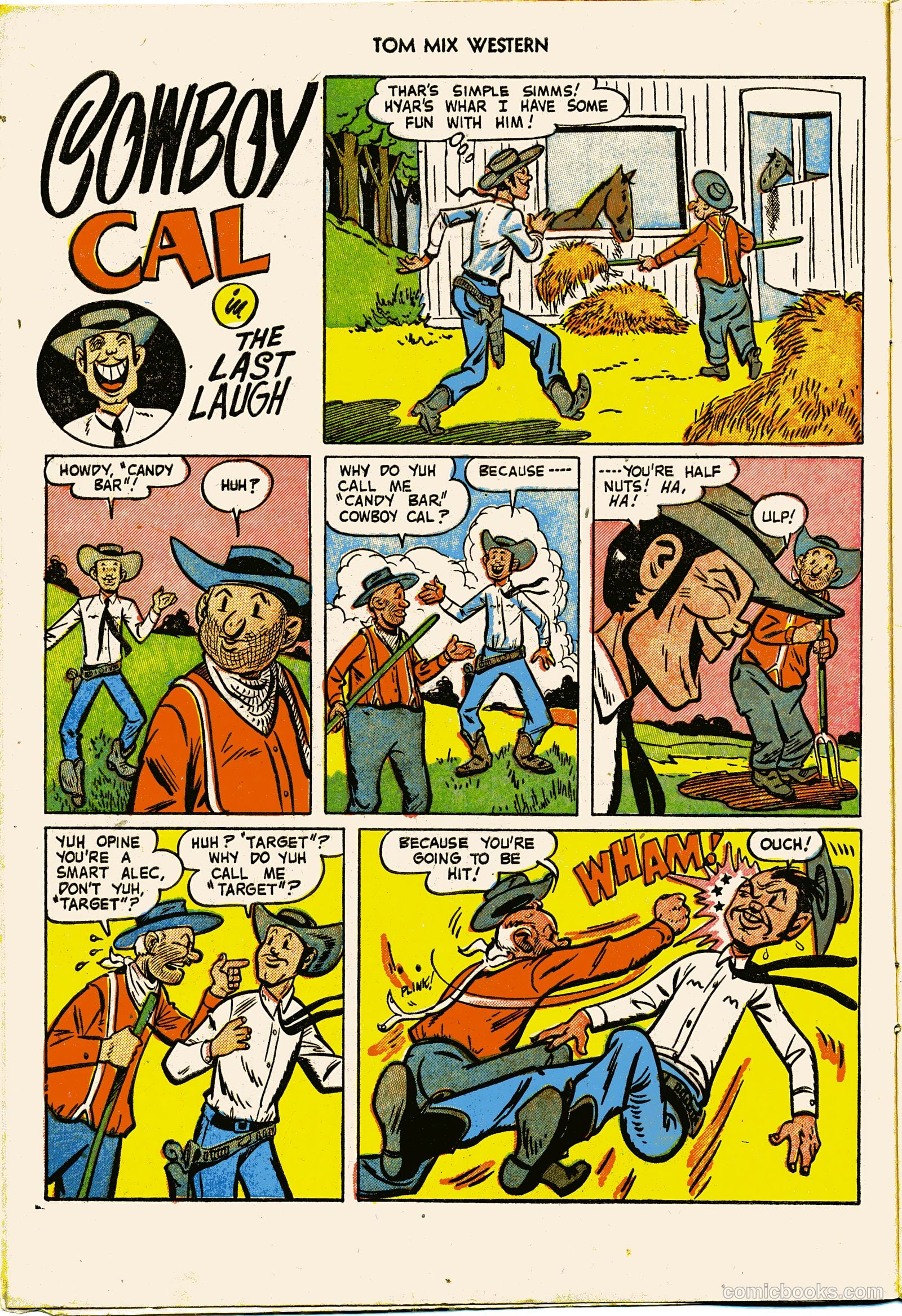 Tom Mix Western #55 — page 10 of 36
