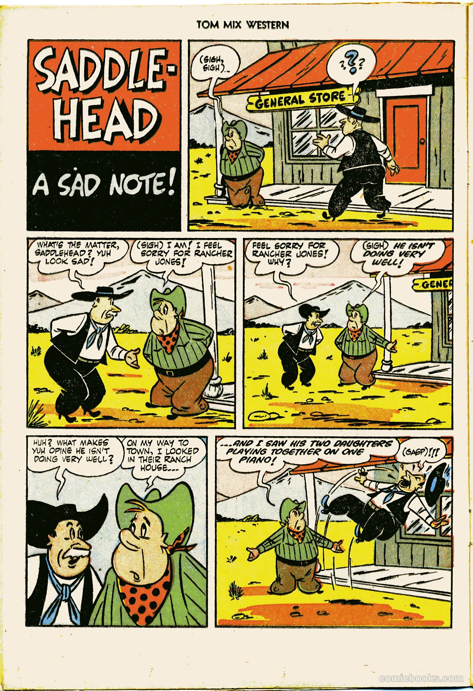 Tom Mix Western #55 — page 12 of 36