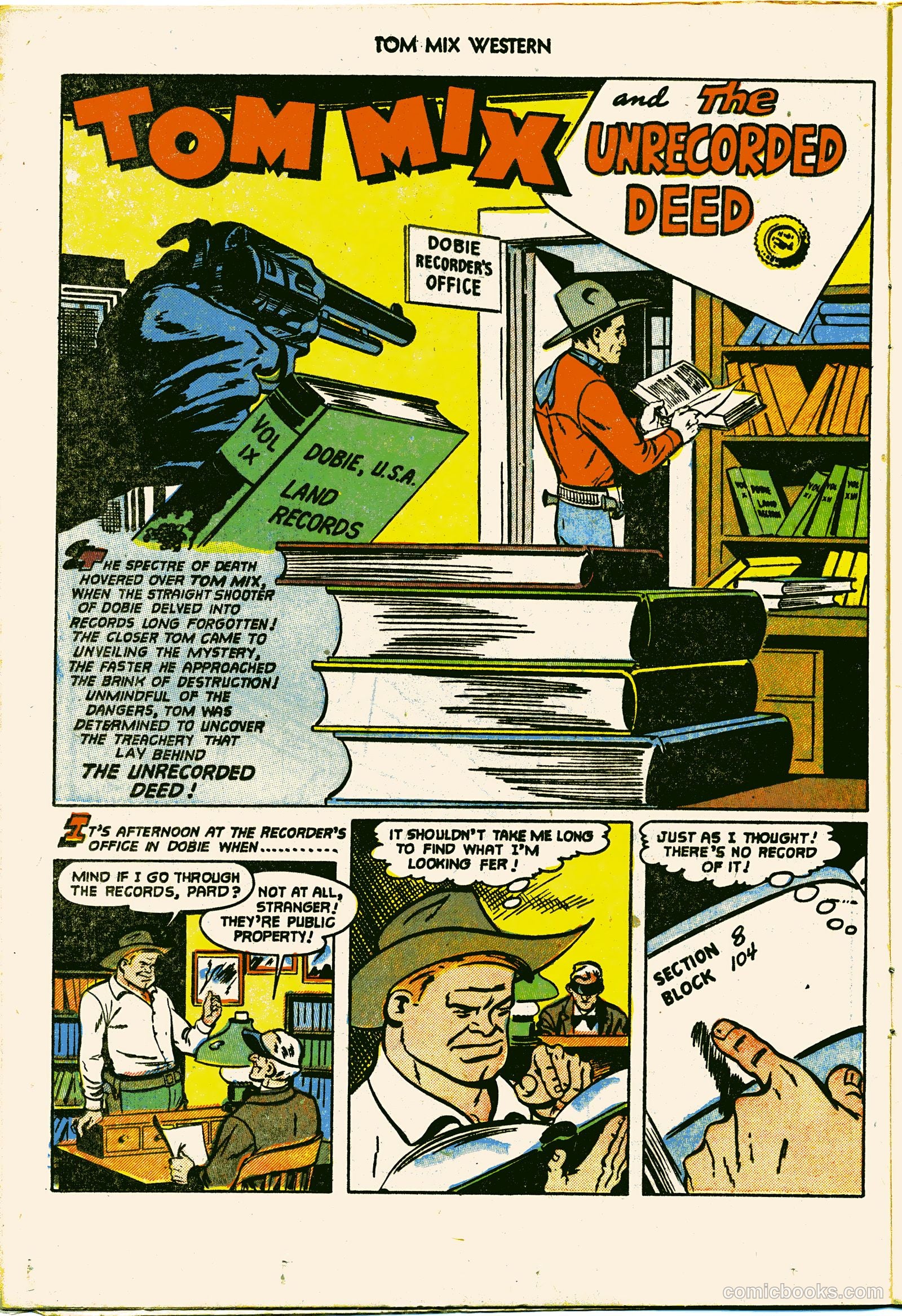 Tom Mix Western #55 — page 14 of 36