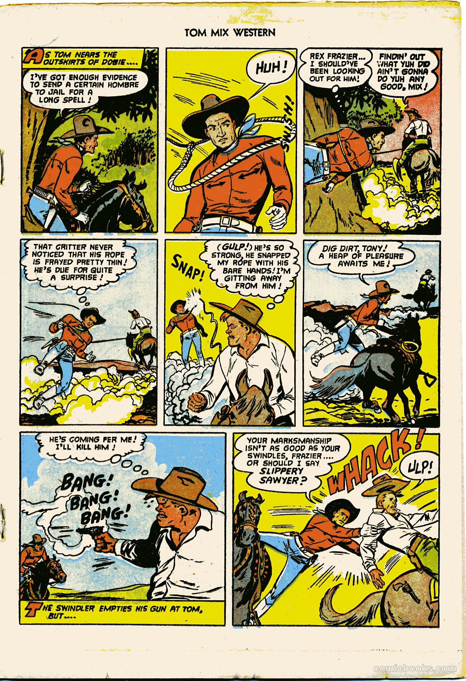 Tom Mix Western #55 — page 19 of 36