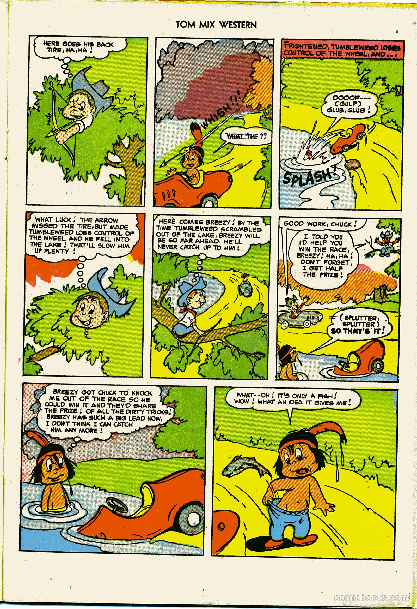 Tom Mix Western #55 — page 23 of 36
