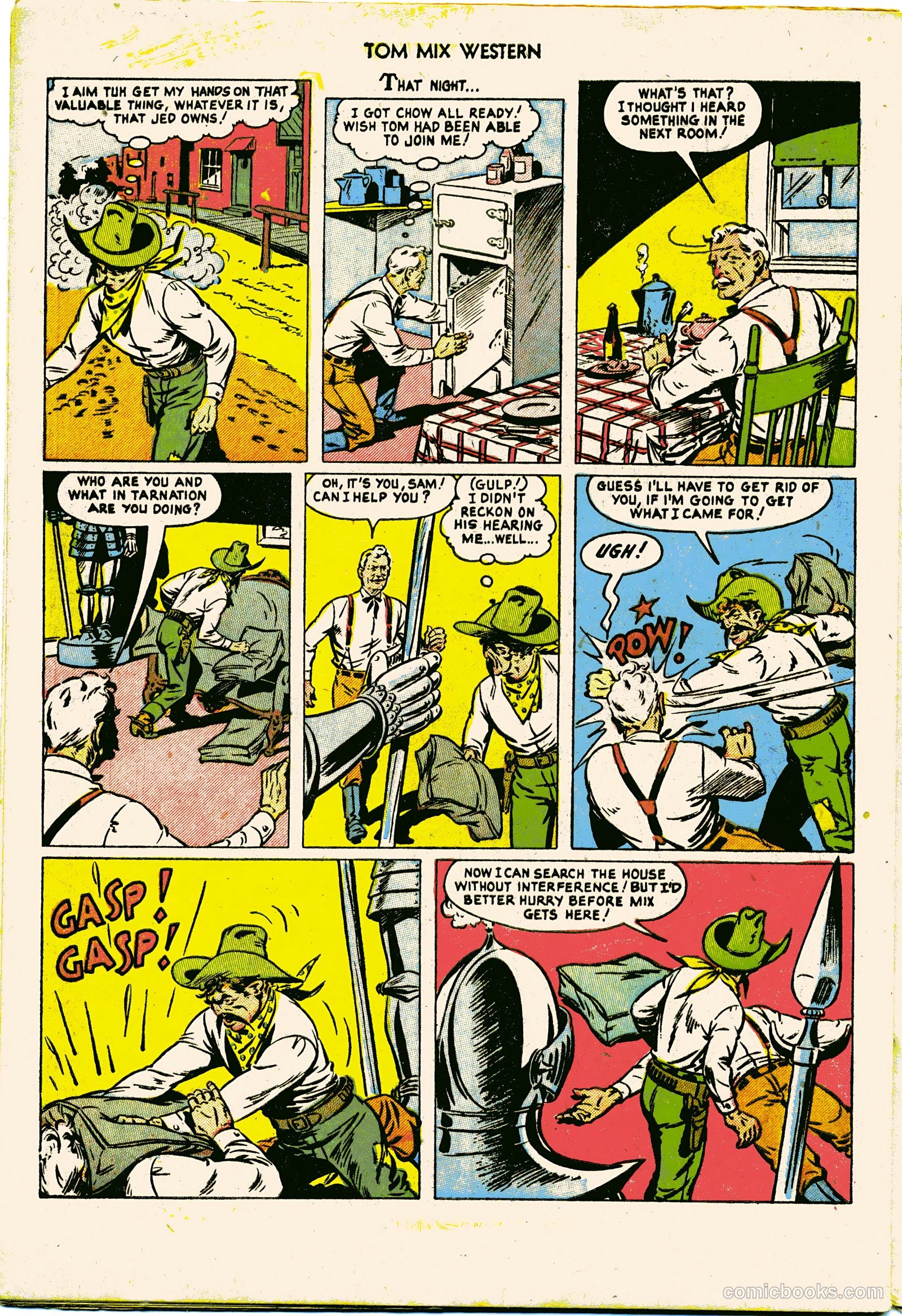 Tom Mix Western #55 — page 30 of 36