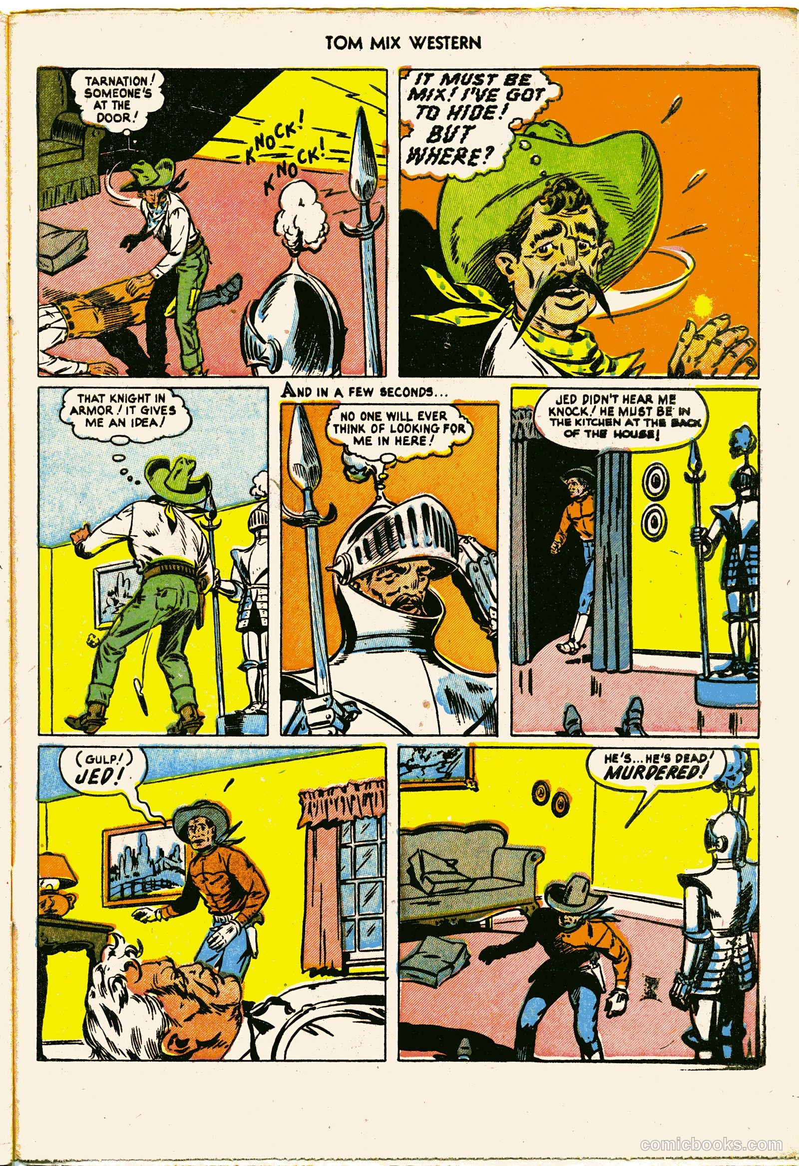 Tom Mix Western #55 — page 31 of 36
