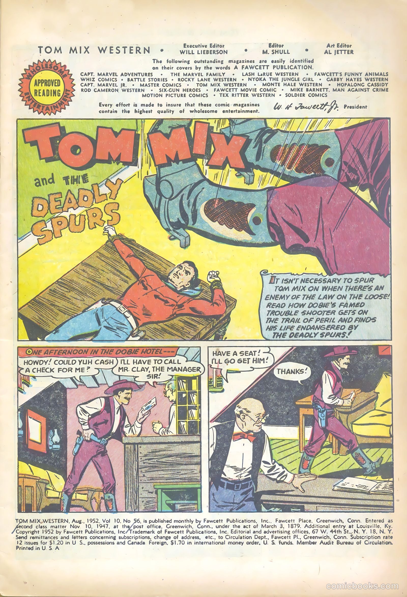 Tom Mix Western #56 — page 3 of 36