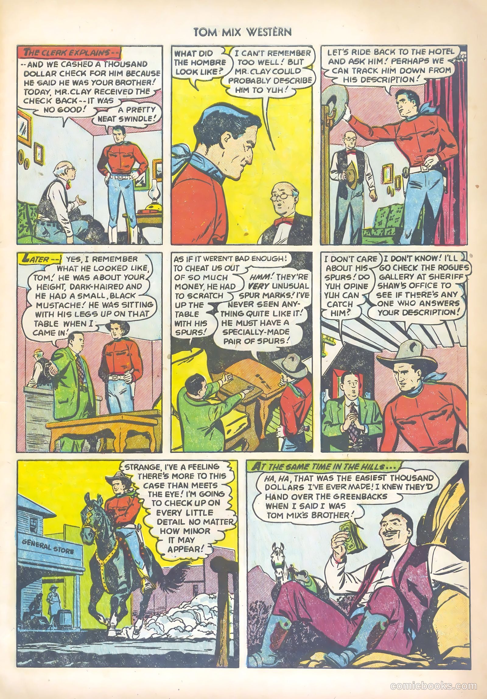 Tom Mix Western #56 — page 5 of 36