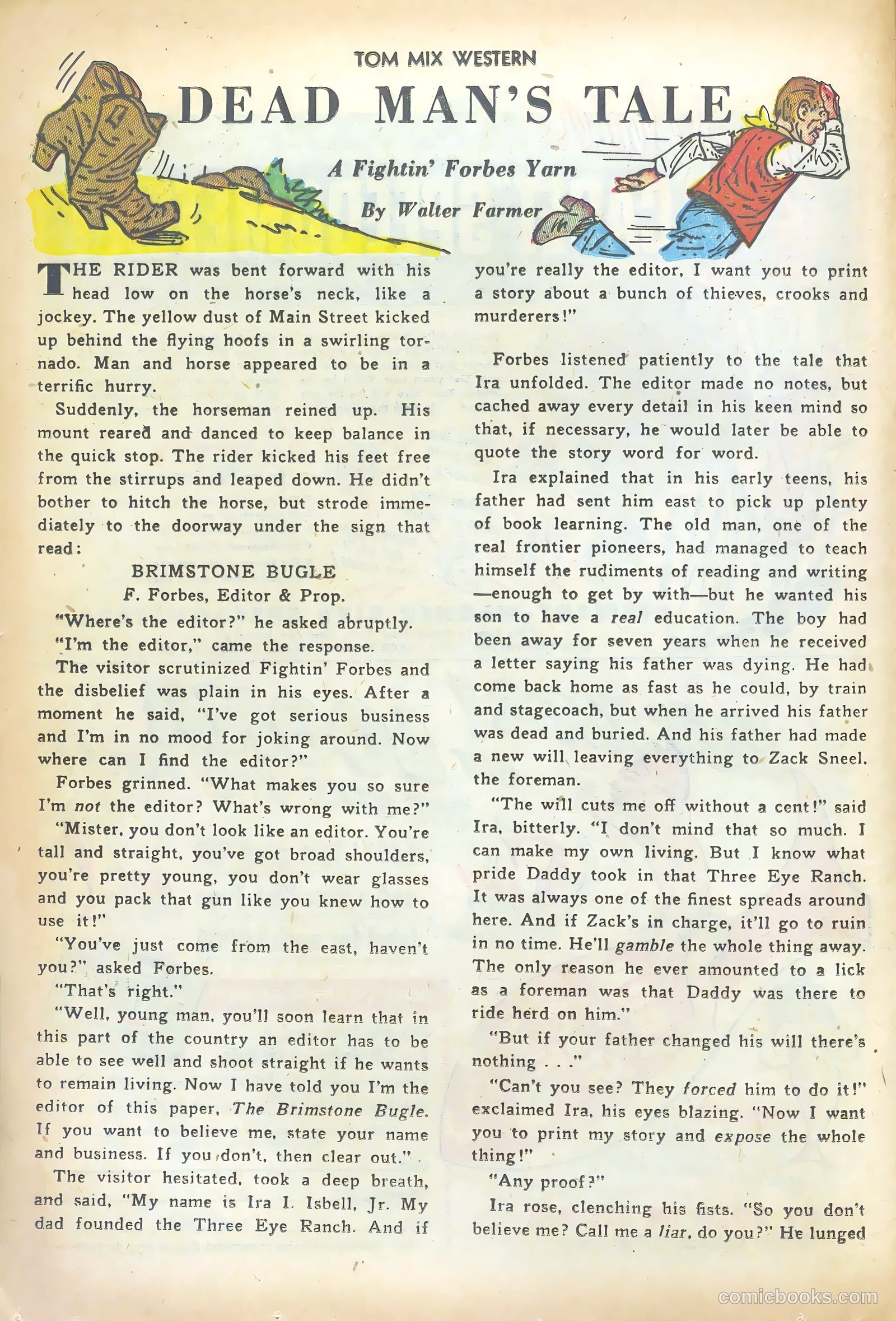 Tom Mix Western #56 — page 12 of 36