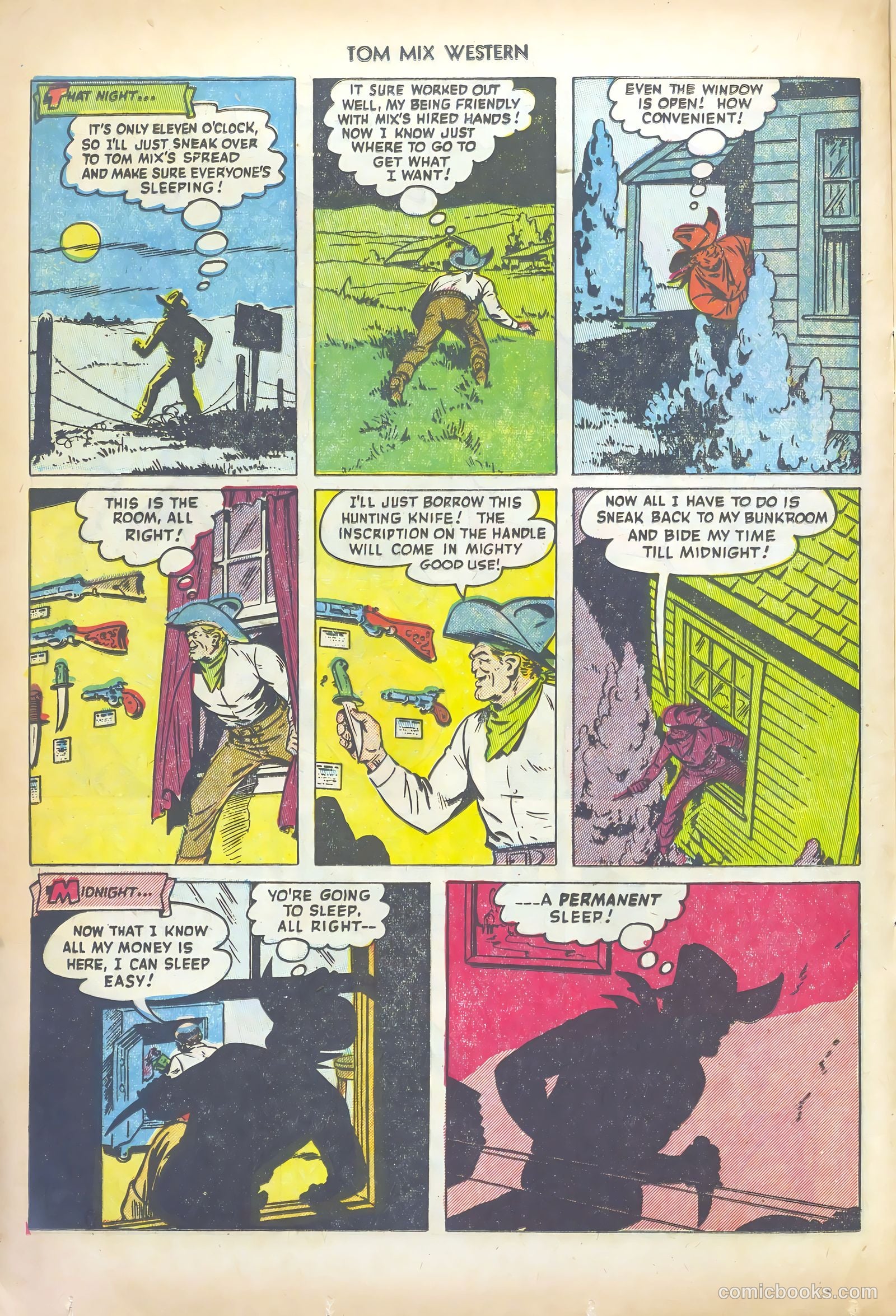 Tom Mix Western #56 — page 16 of 36