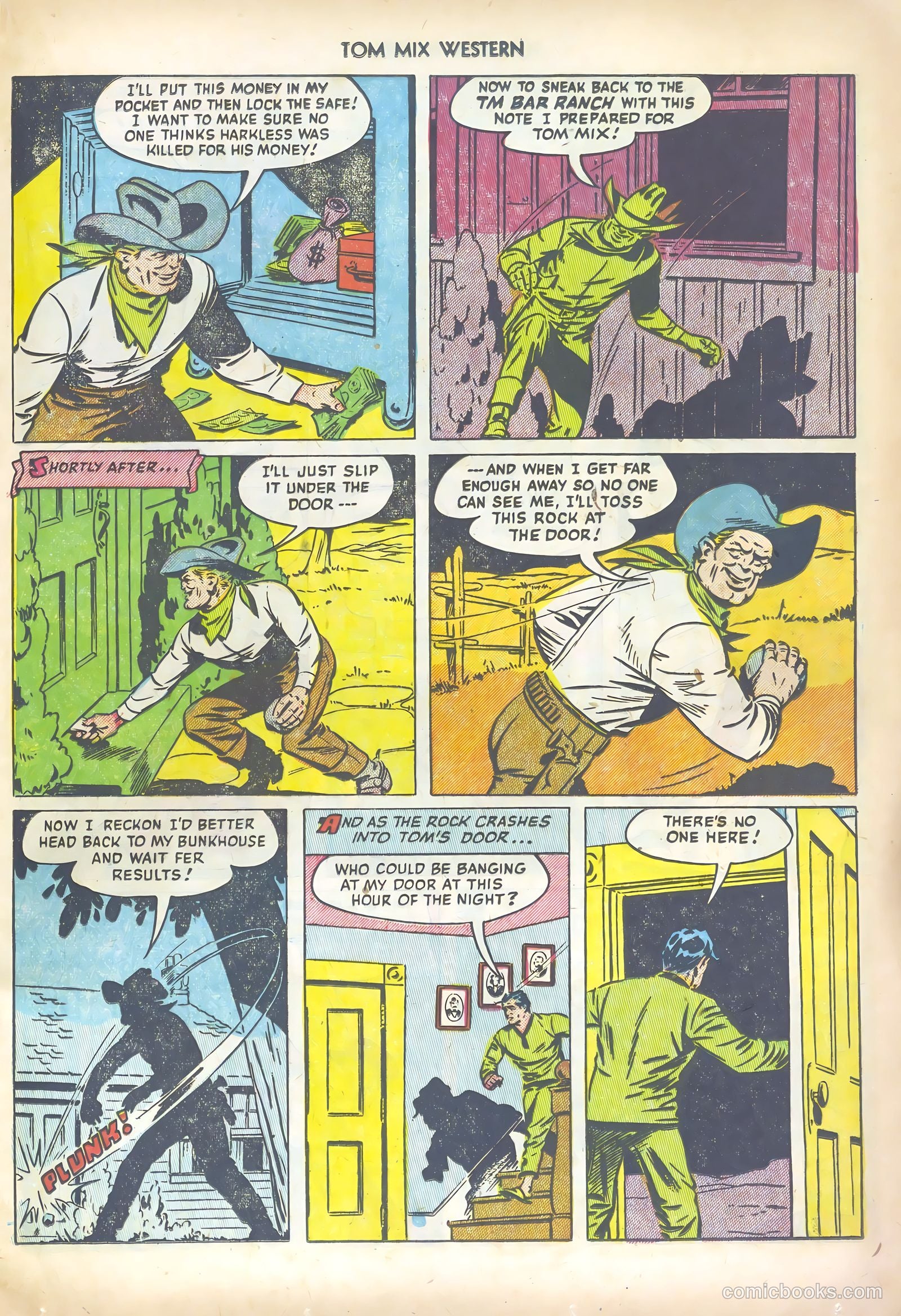 Tom Mix Western #56 — page 17 of 36