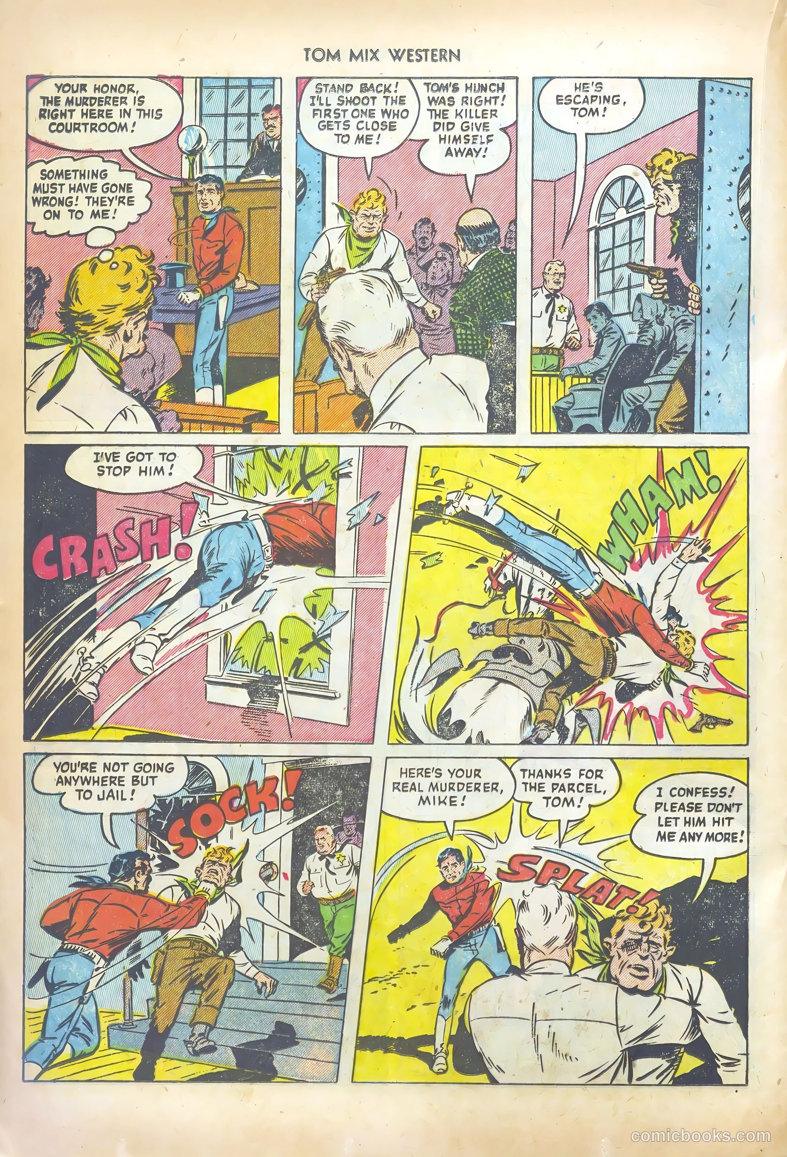Tom Mix Western #56 — page 20 of 36