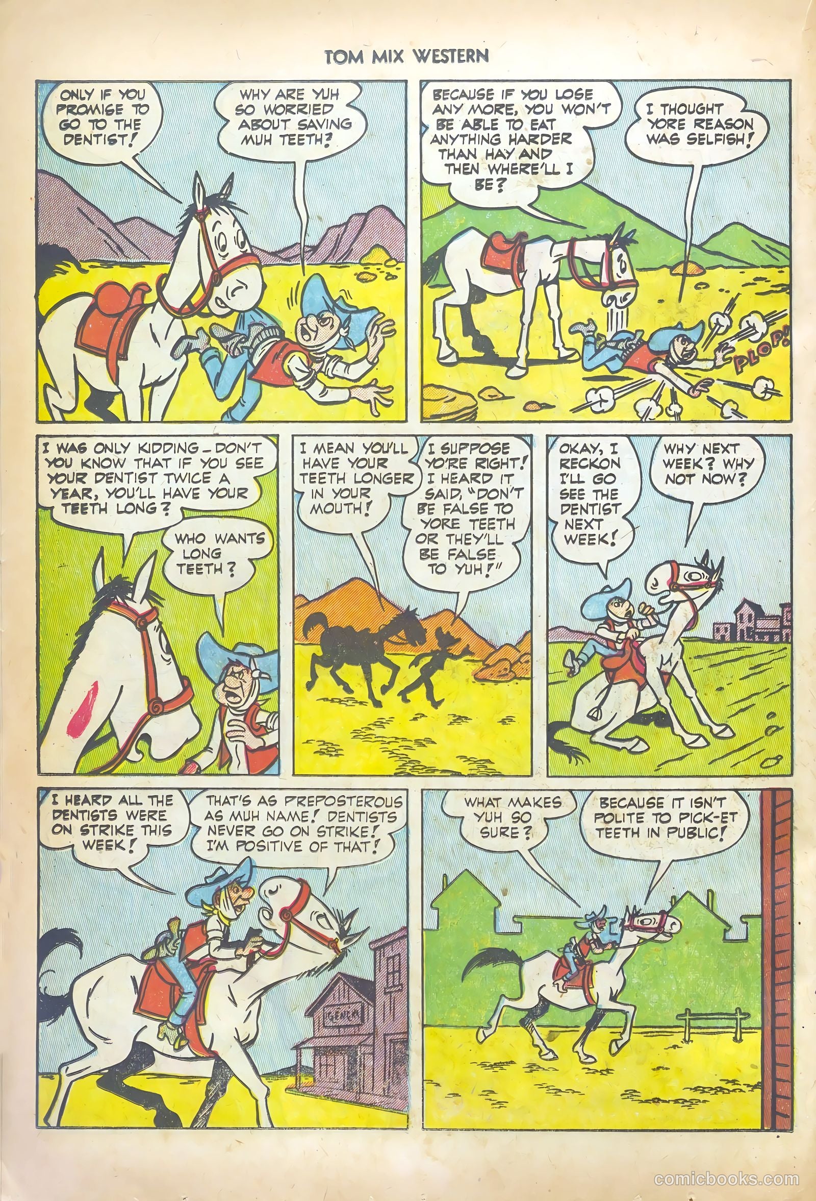 Tom Mix Western #56 — page 24 of 36