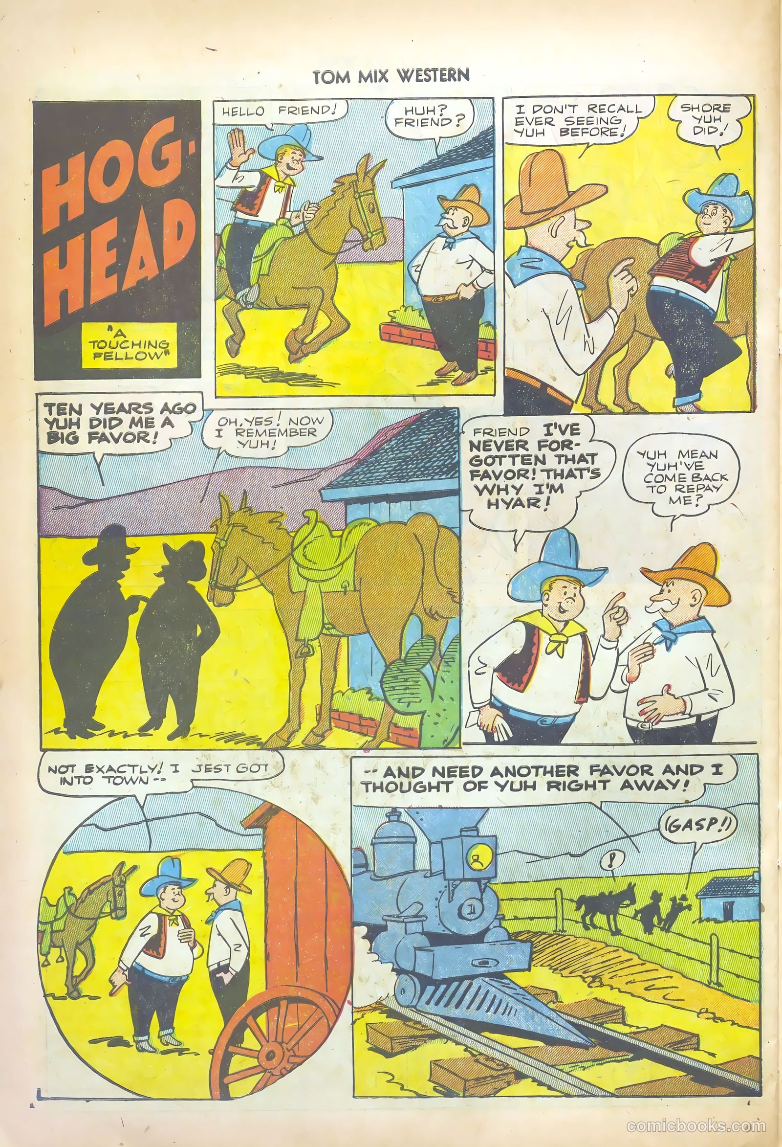 Tom Mix Western #56 — page 28 of 36