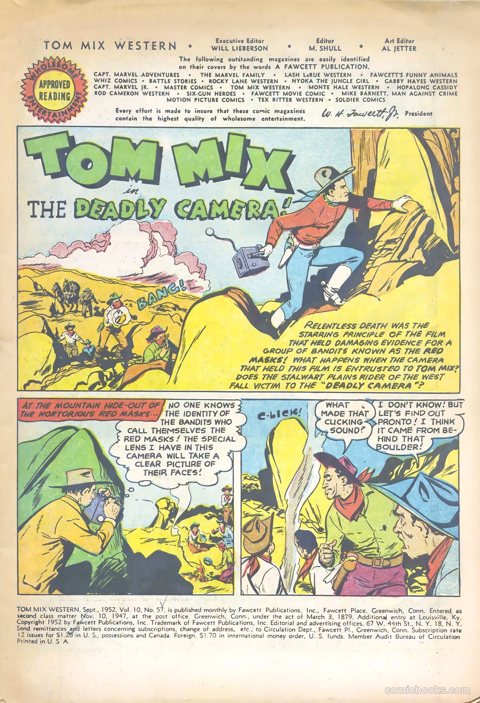 Tom Mix Western #57 — page 3 of 36