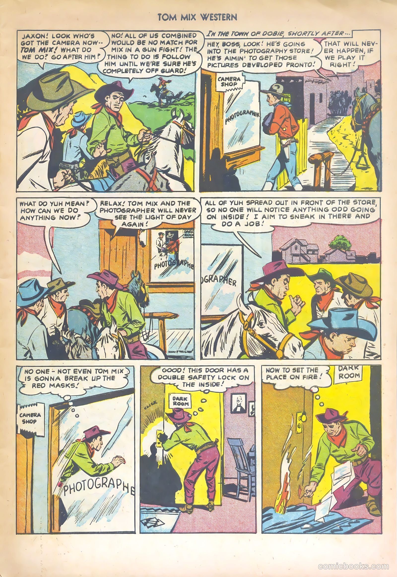 Tom Mix Western #57 — page 5 of 36