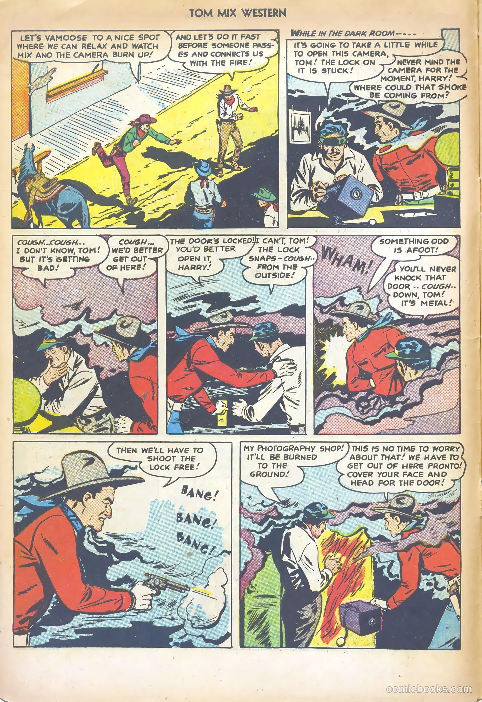 Tom Mix Western #57 — page 6 of 36