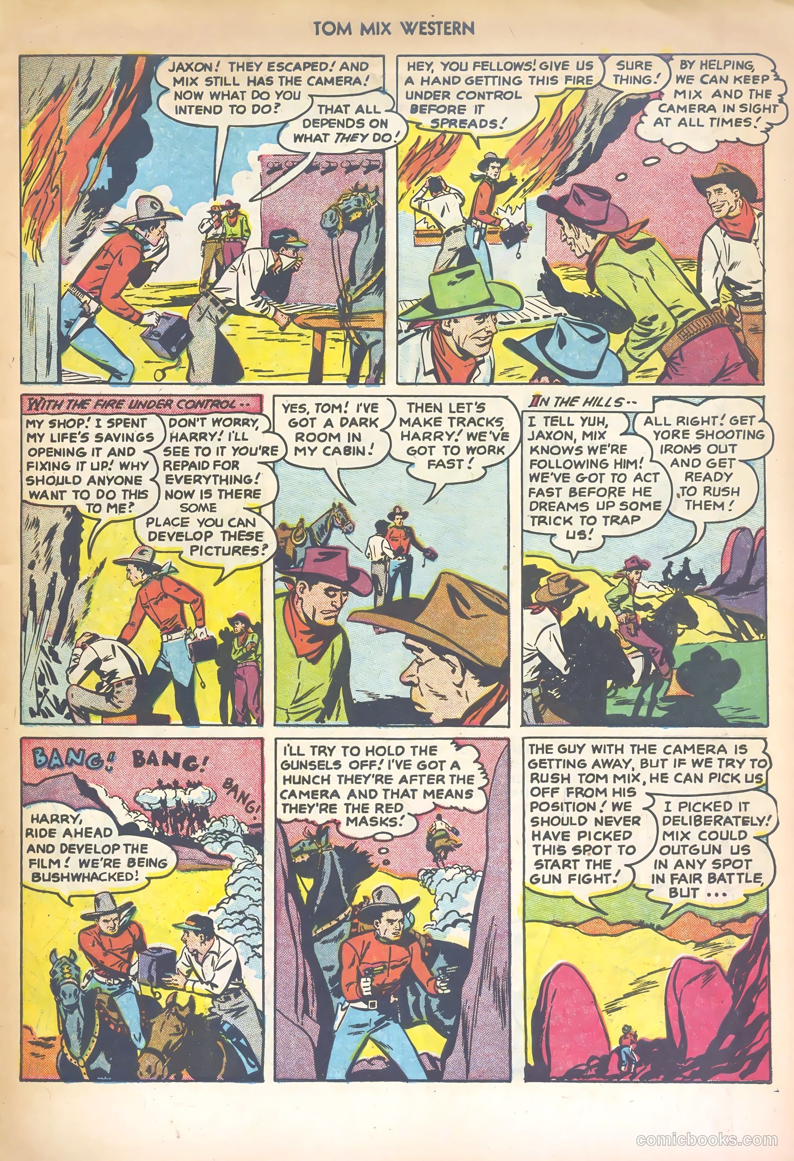 Tom Mix Western #57 — page 7 of 36