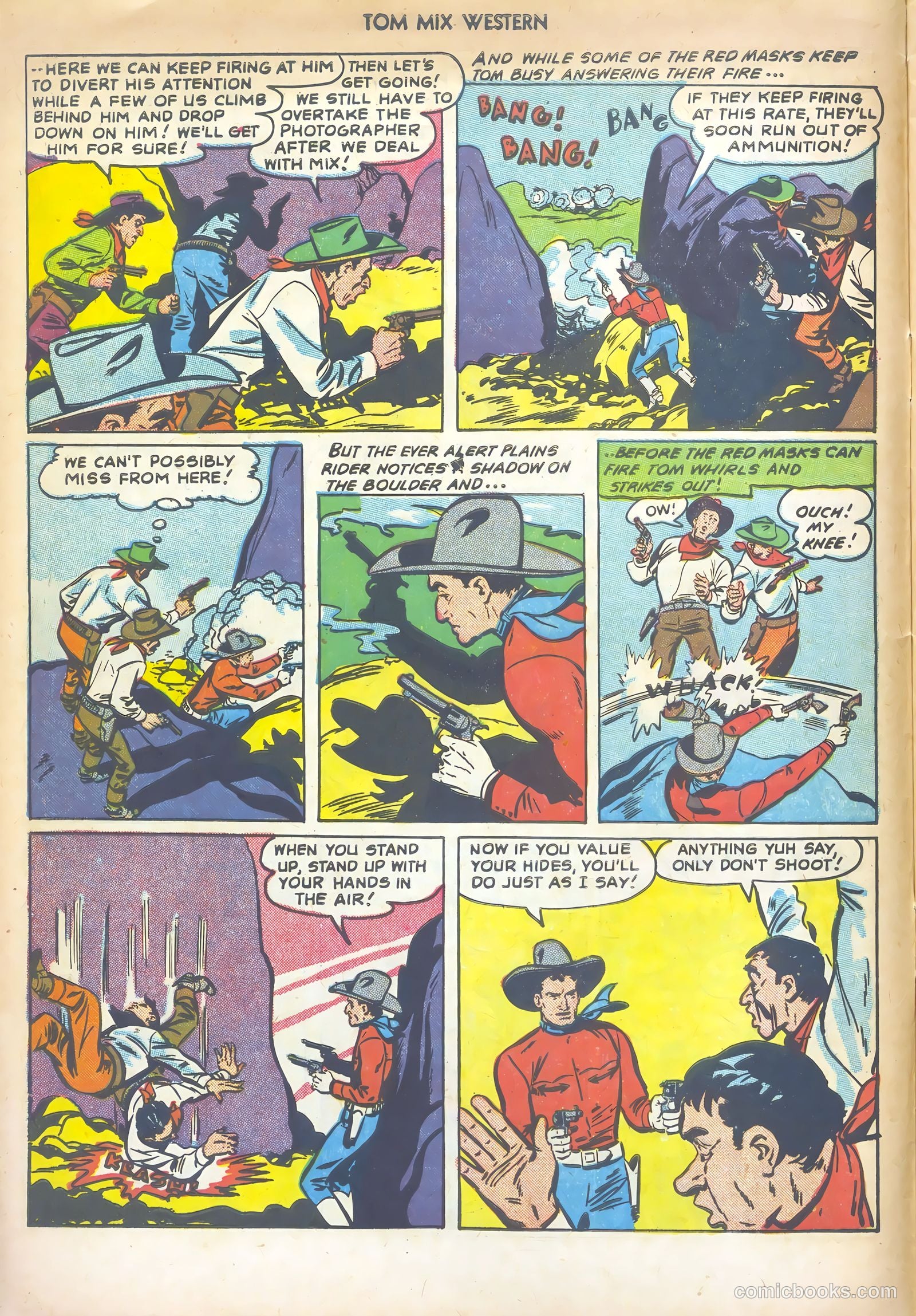 Tom Mix Western #57 — page 8 of 36