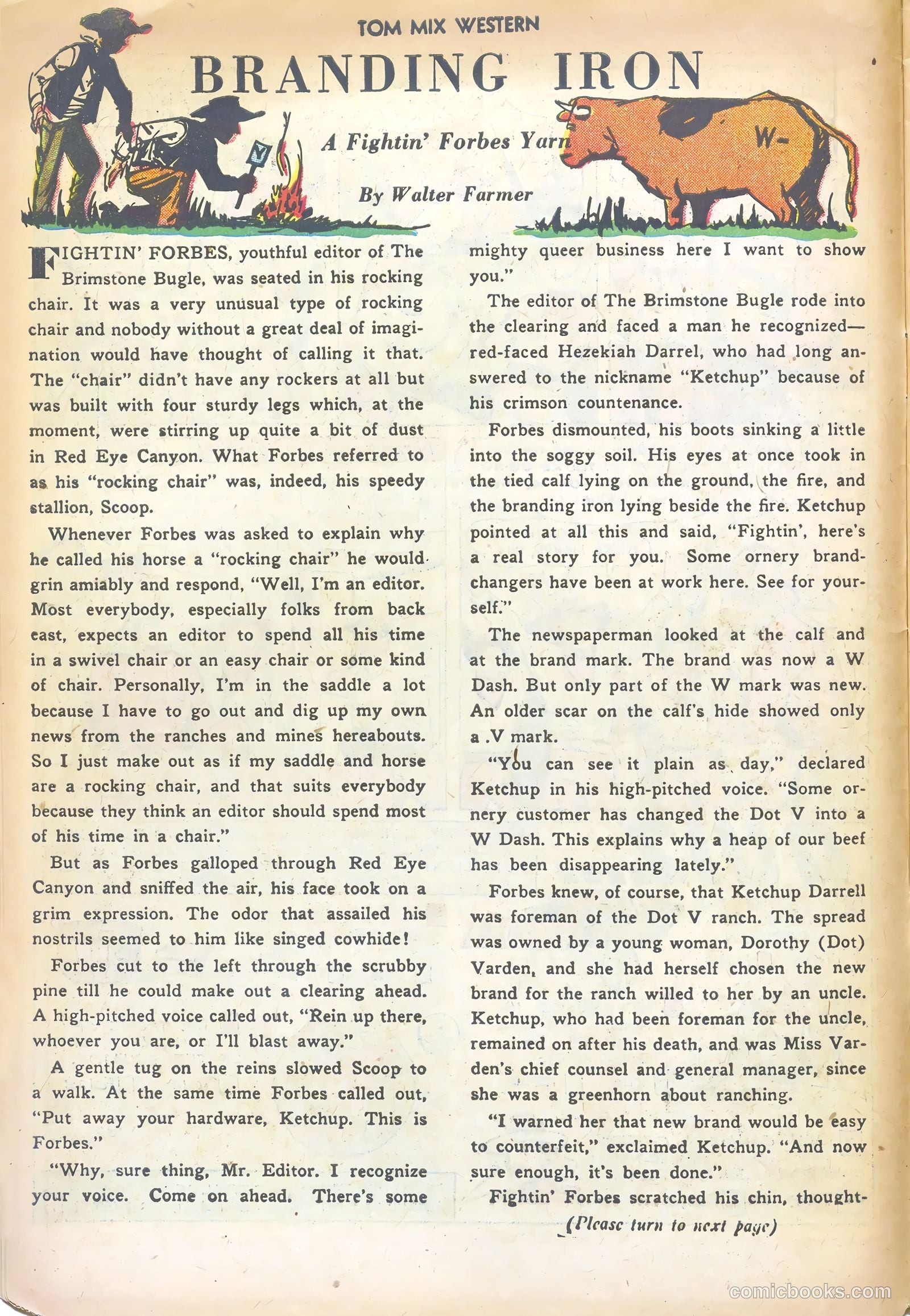 Tom Mix Western #57 — page 10 of 36