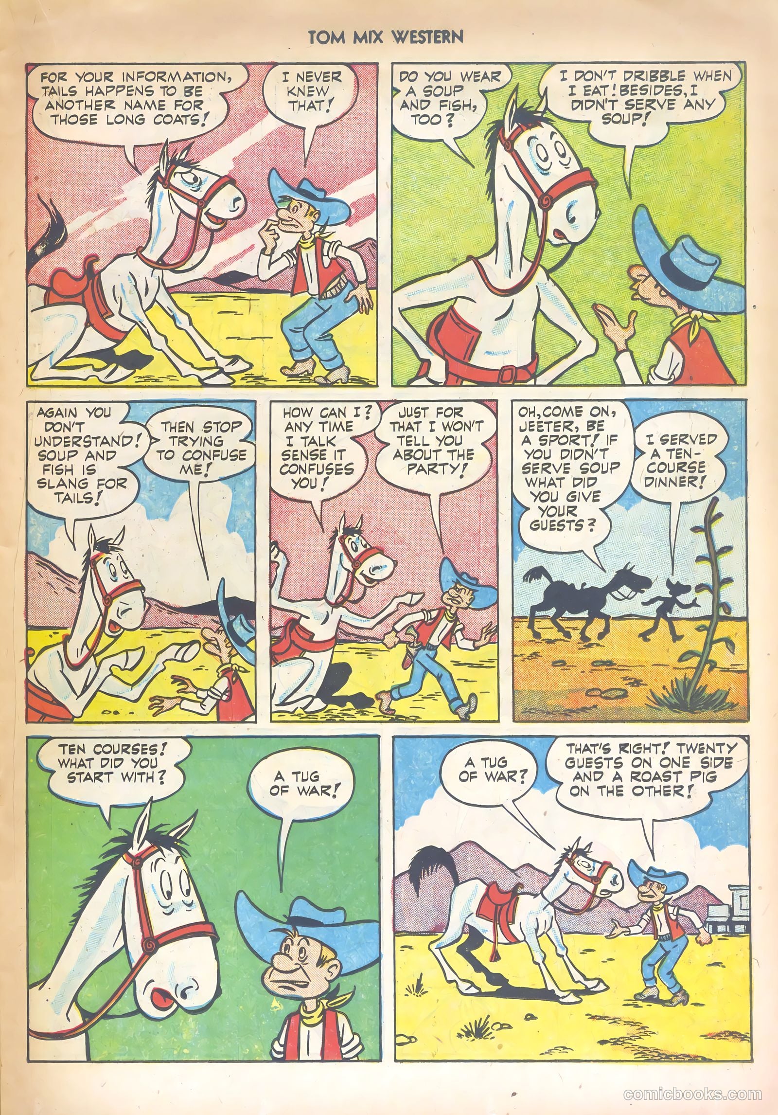 Tom Mix Western #57 — page 15 of 36