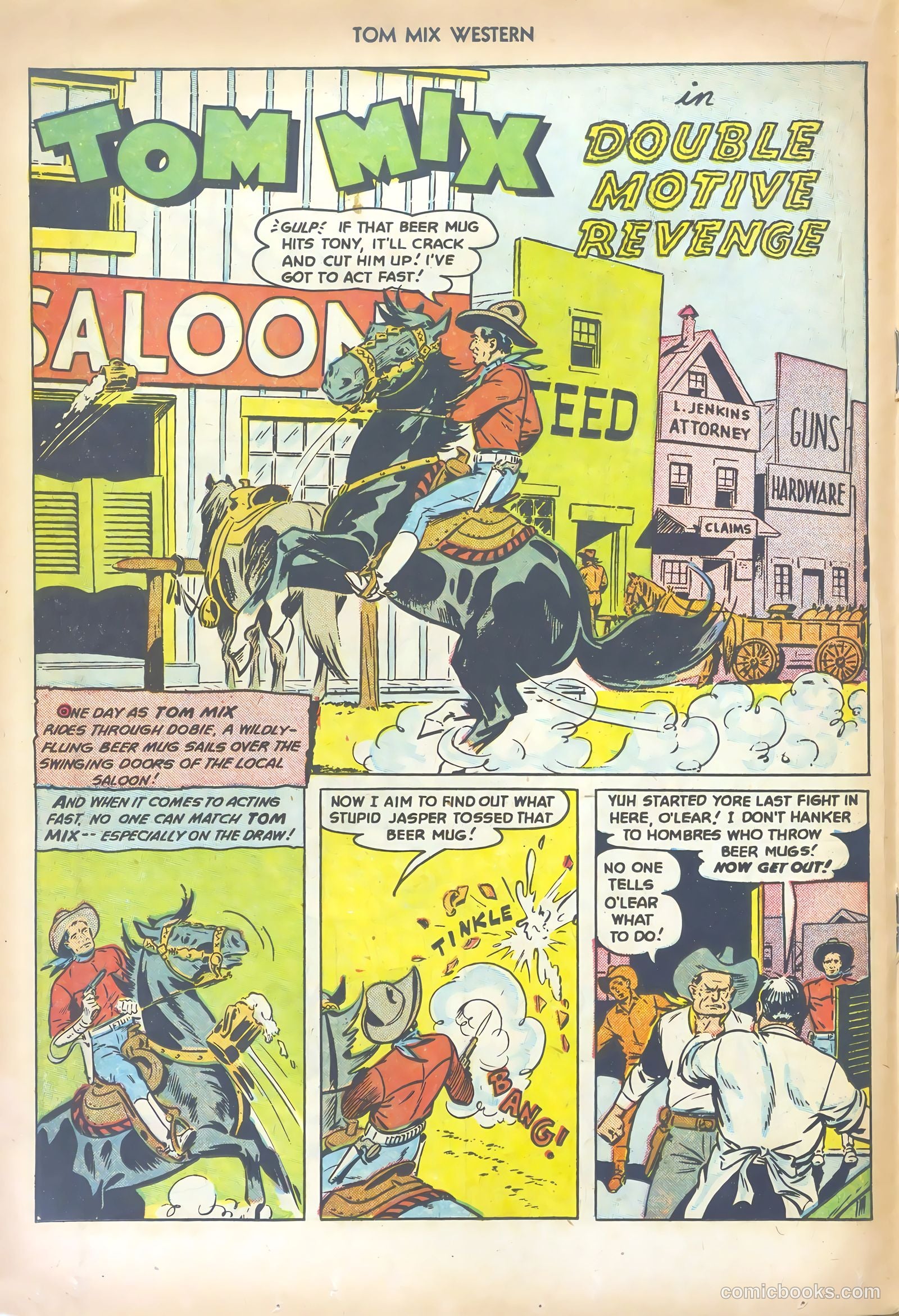 Tom Mix Western #57 — page 18 of 36